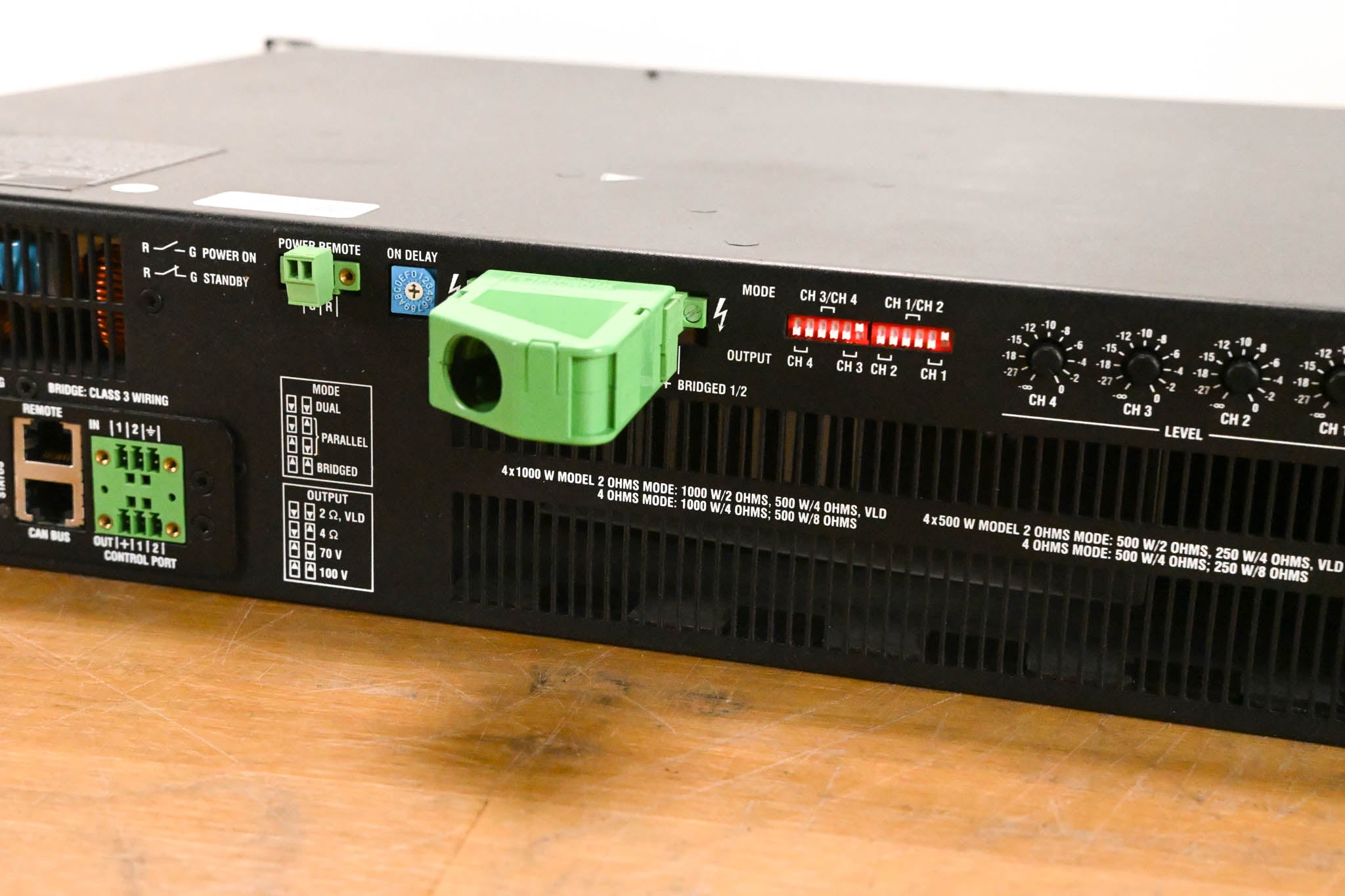 Electro-Voice (EV) CPS4.10 4-Channel 1000W Power Amplifier