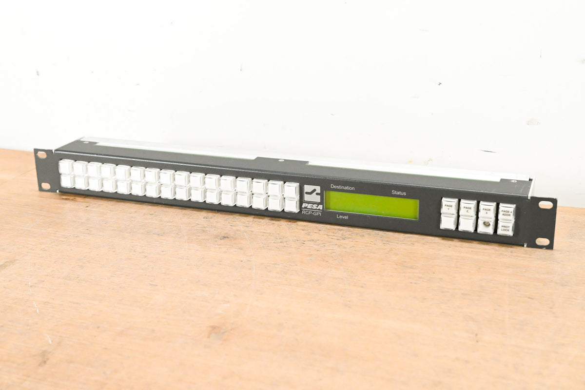 Pesa RCP-GPI Control Panel (NO POWER SUPPLY)