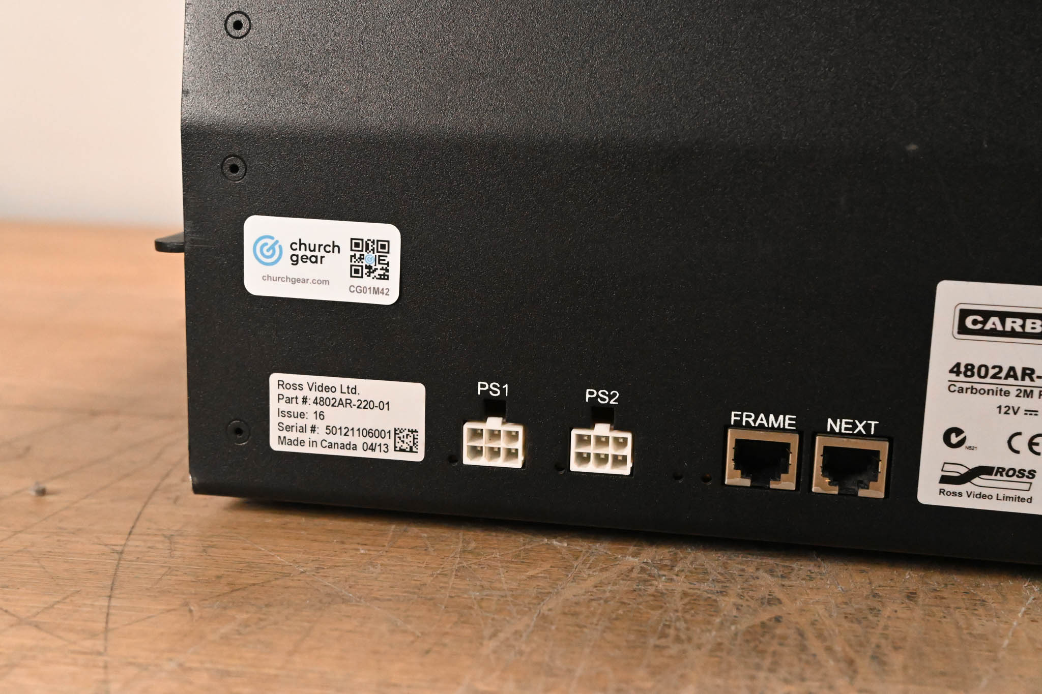 Ross Carbonite 2M Panel for Carbonite Production Switcher