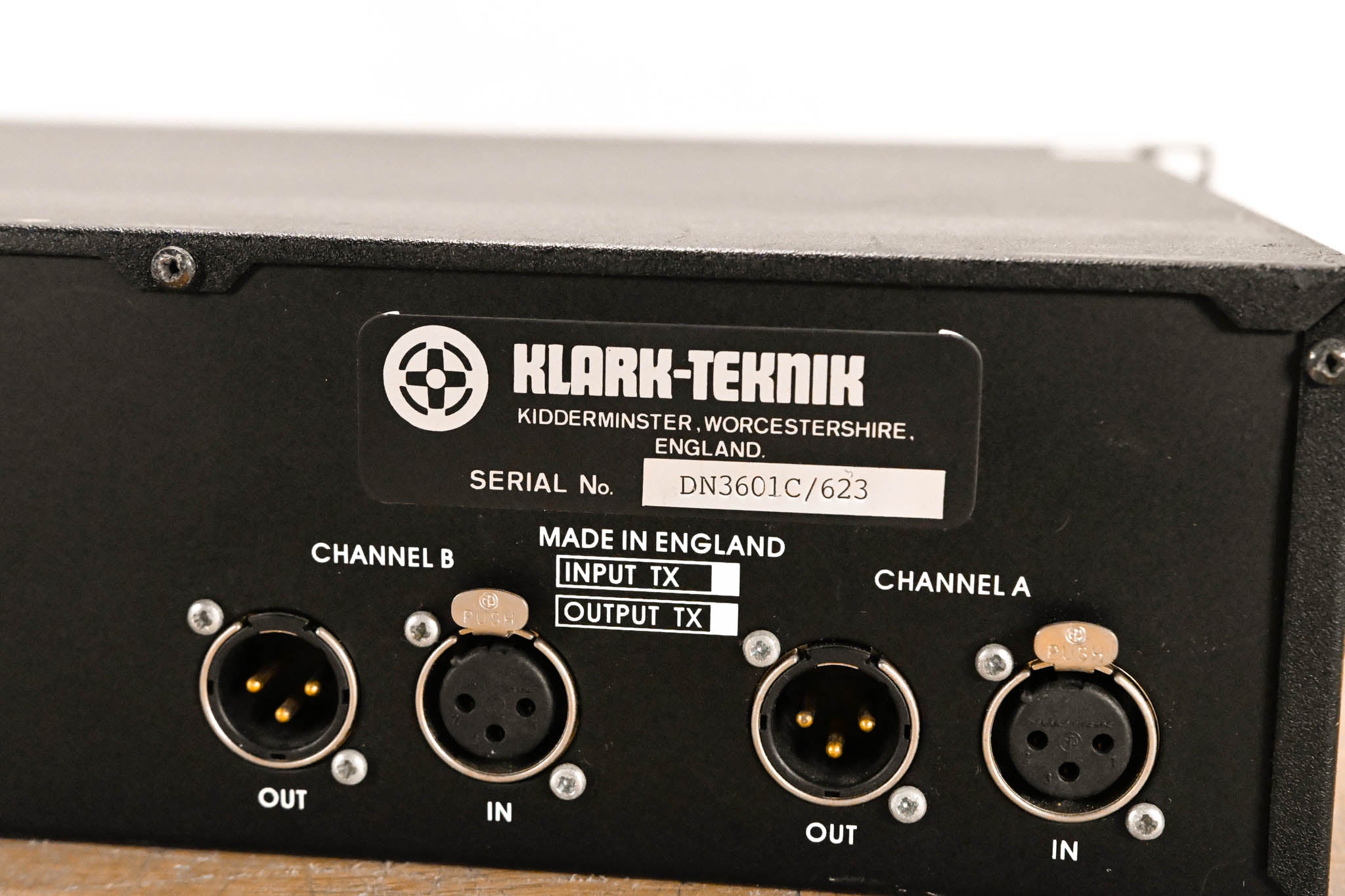 Klark Teknik DN3601 Programmable Slave Graphic Equalizer