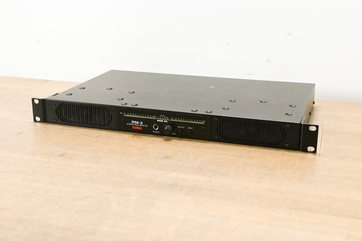 Fostex RM-3 1RU Rack-Mount 20W Stereo Monitor System