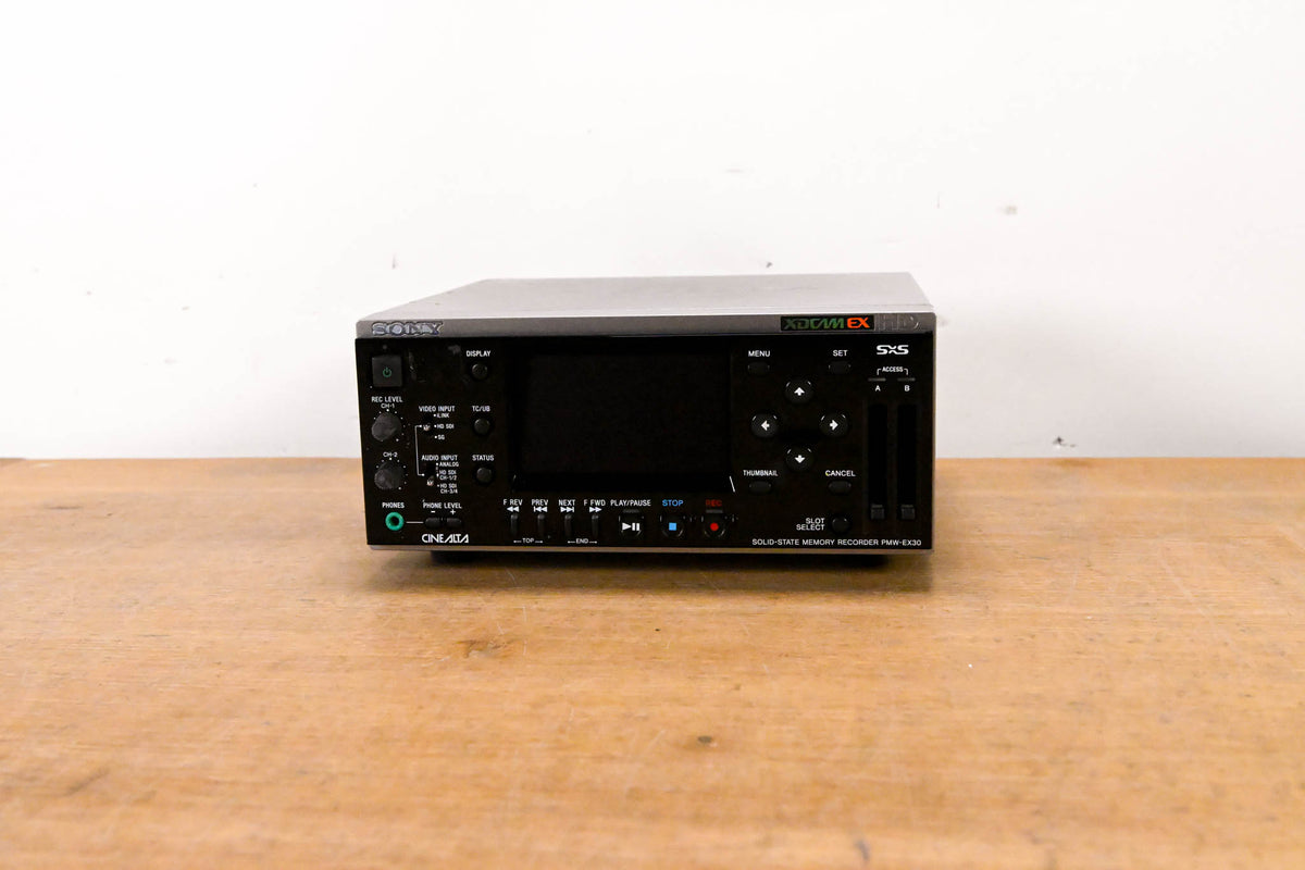 Sony PMW-EX30 XDCAM EX Recording Deck (NO POWER SUPPLY)