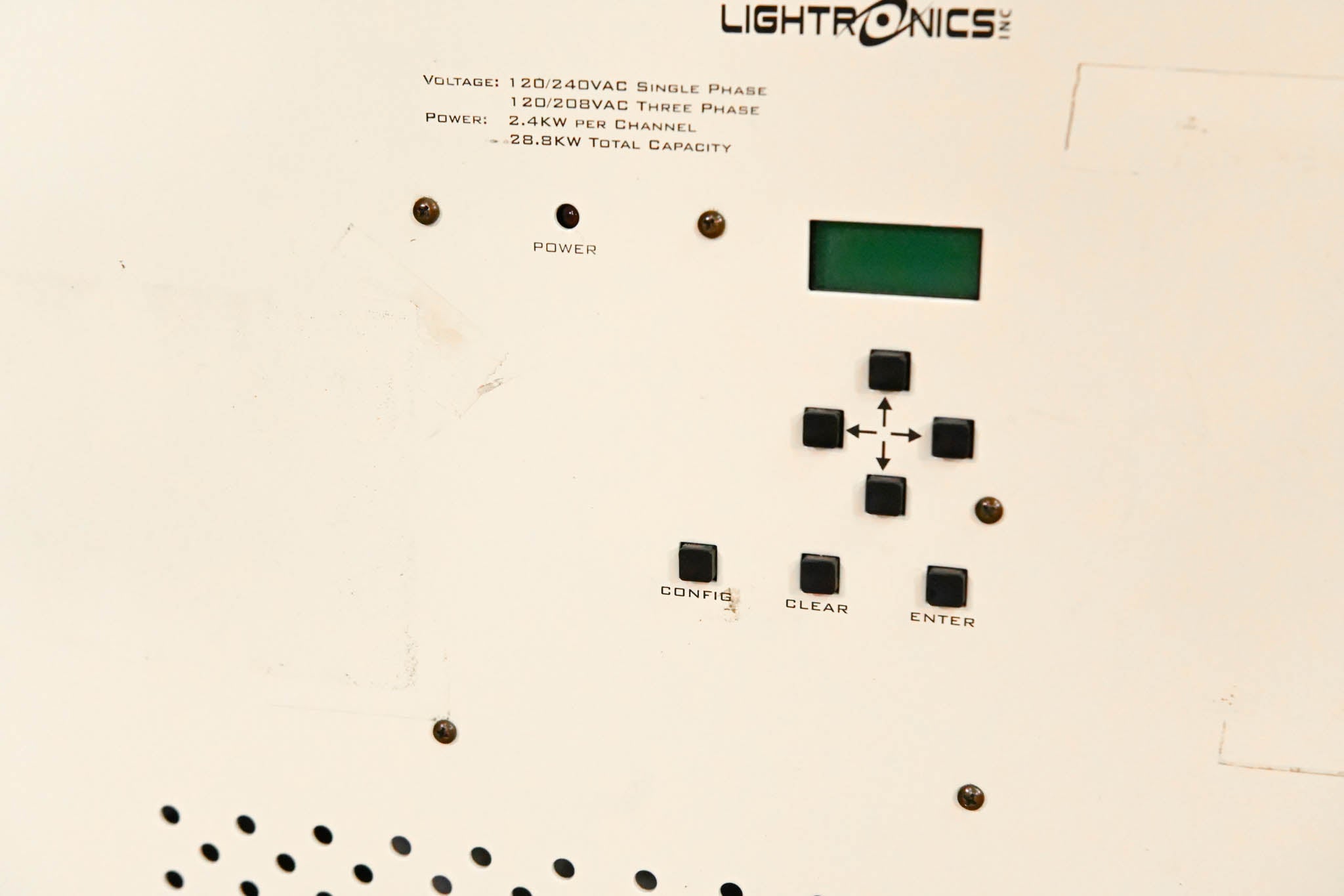 Lightronics AR-1202 12-Channel DMX Wall Mount Dimming System