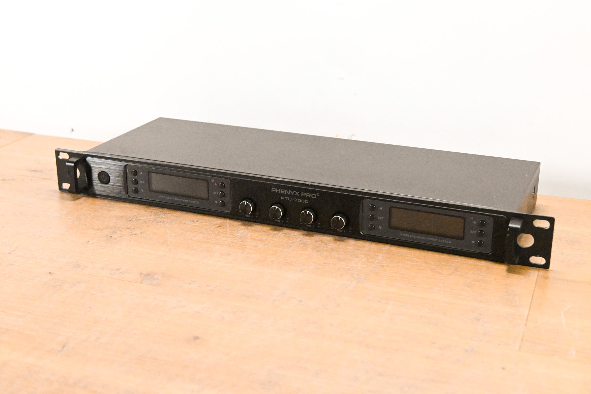 Phenyx Pro PWR-7000 4-CH Wireless Receiver for PTU-7000 System (NO PSU)