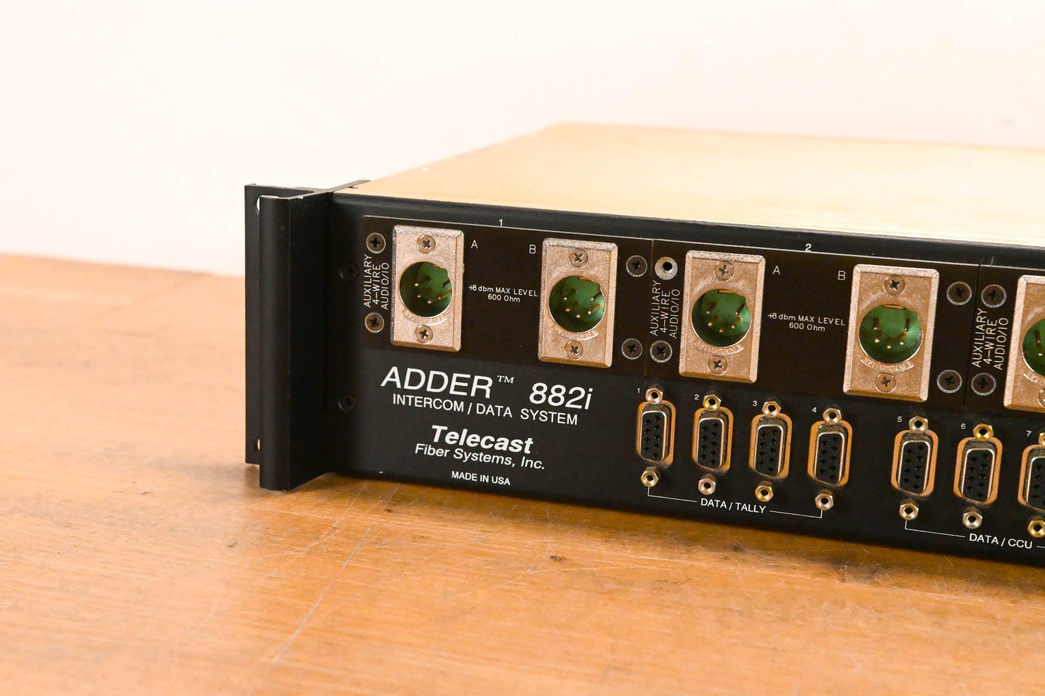 Telecast Fiber Systems Adder 882i Fiber Intercom Data System (NO PSU)