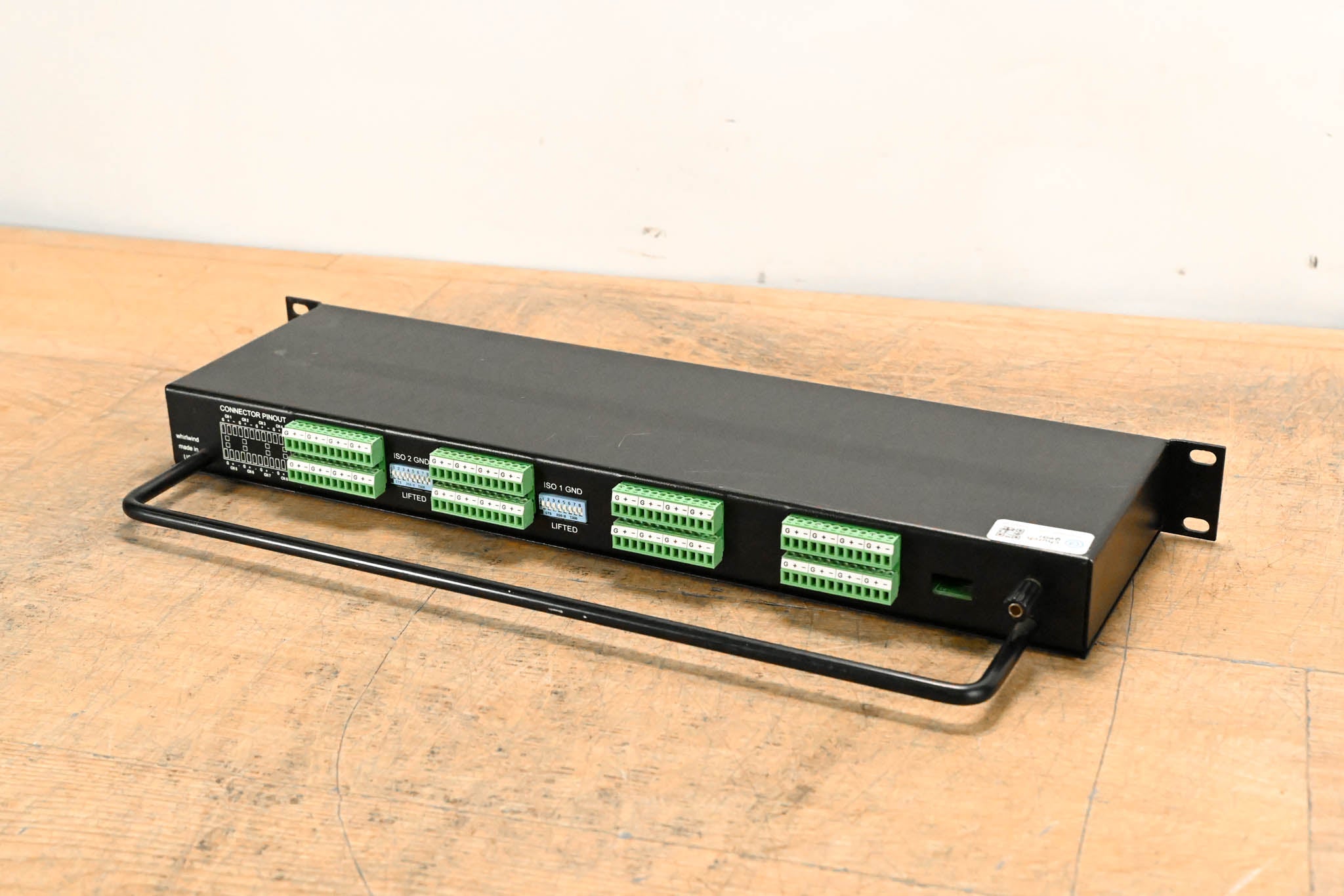 Whirlwind SPC83 8-Channel Mic Splitter w/ 1 Direct & 2 Isolated Outputs