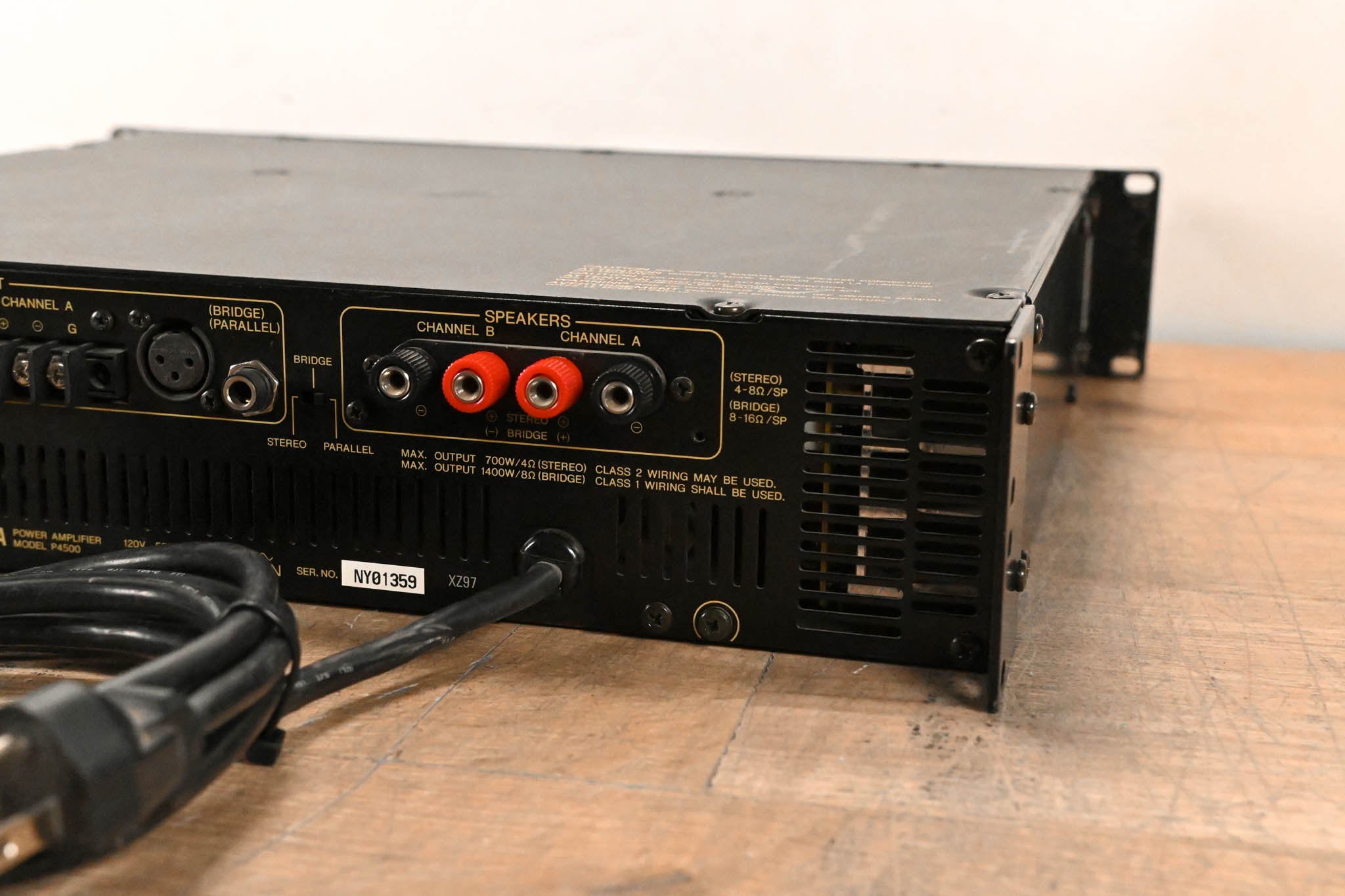 Yamaha P4500 2-Channel Power Amplifier