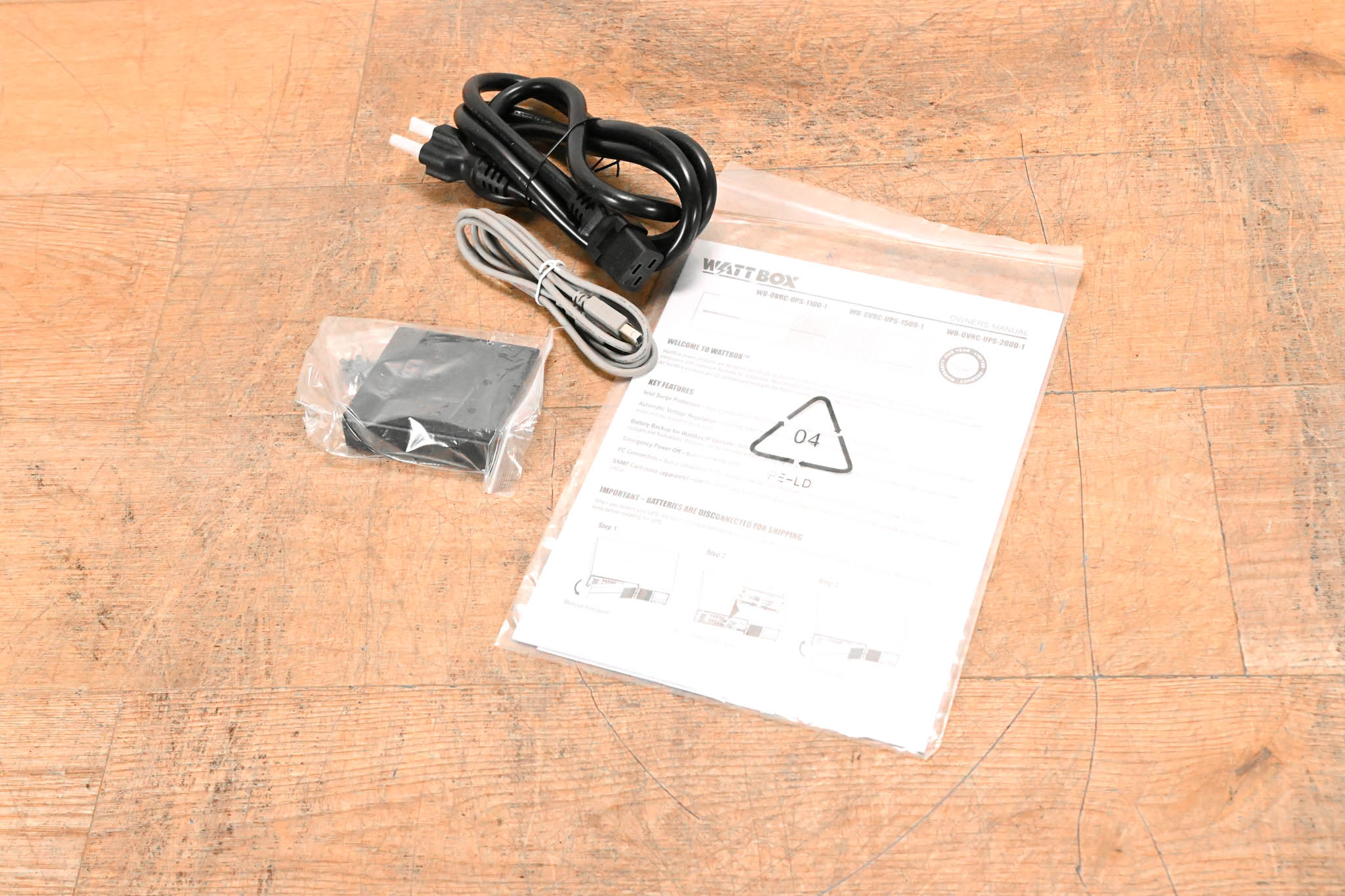 WattBox WB-OVRC-2000-1 2000VA UPS Battery Pack for IP Power Conditioner
