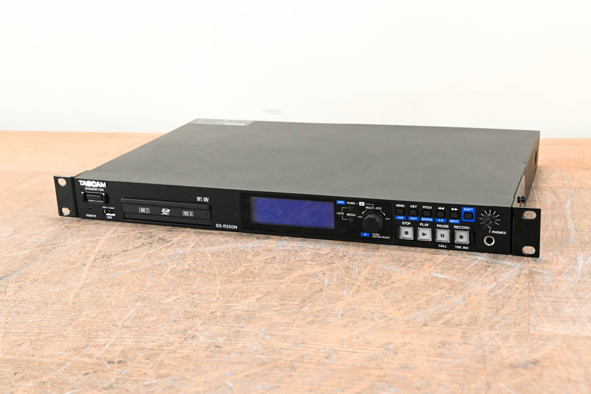 TASCAM SS-R250N 2-Channel SD/USB Recorder/Player with Network