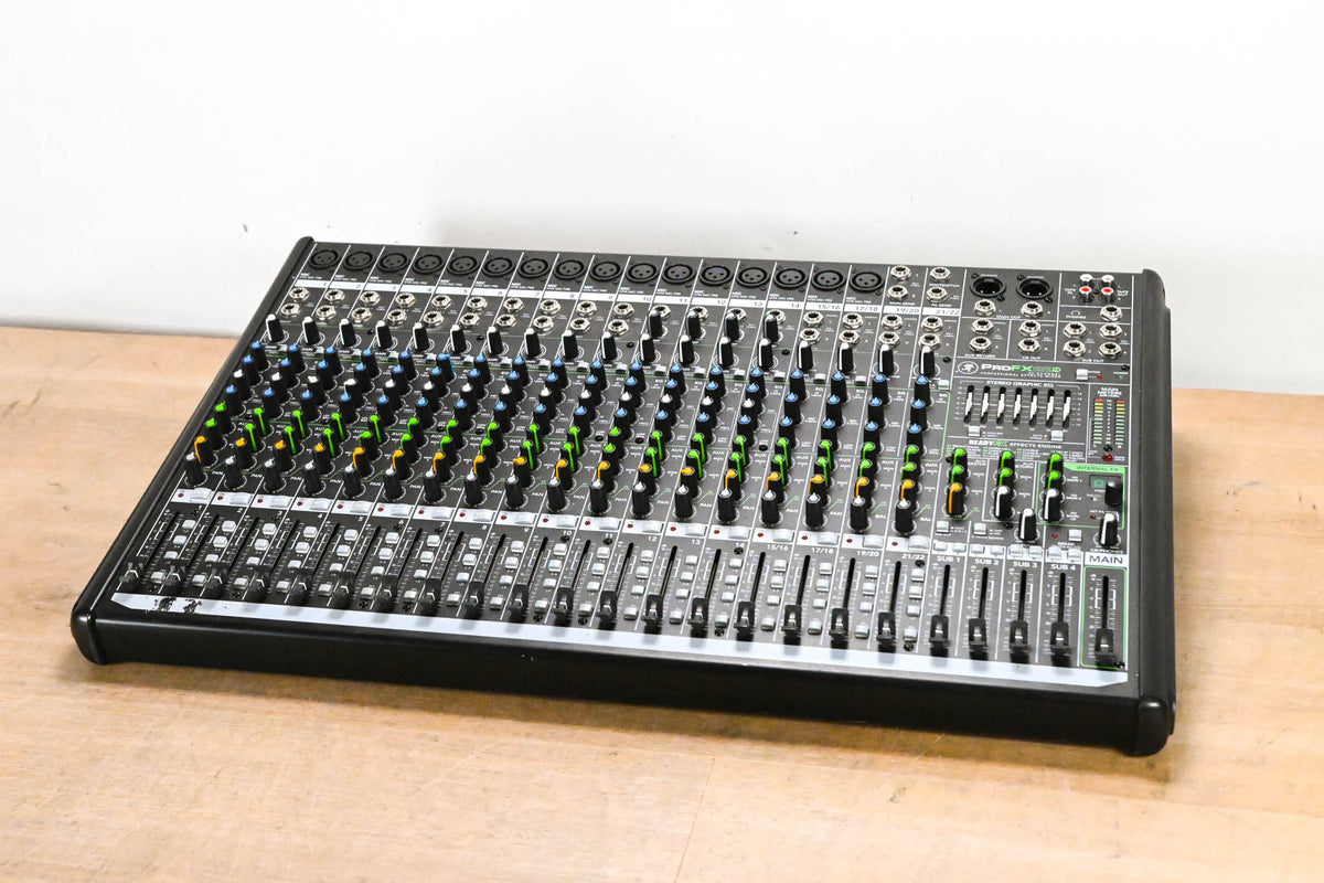 Mackie ProFX22v2 22-Channel Audio Mixer with USB and Effects