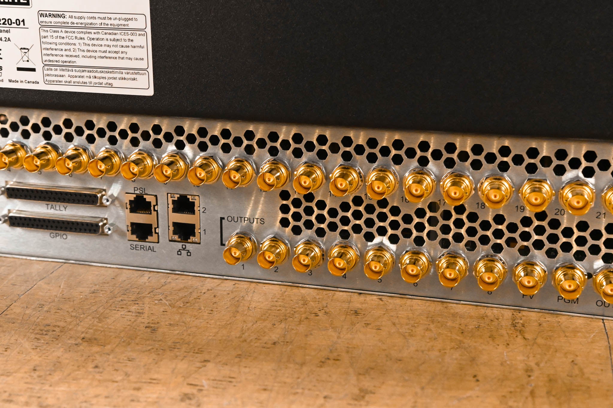 Ross Carbonite+ Frame 1 M/E Video Switcher with Carbonite 2M Panel