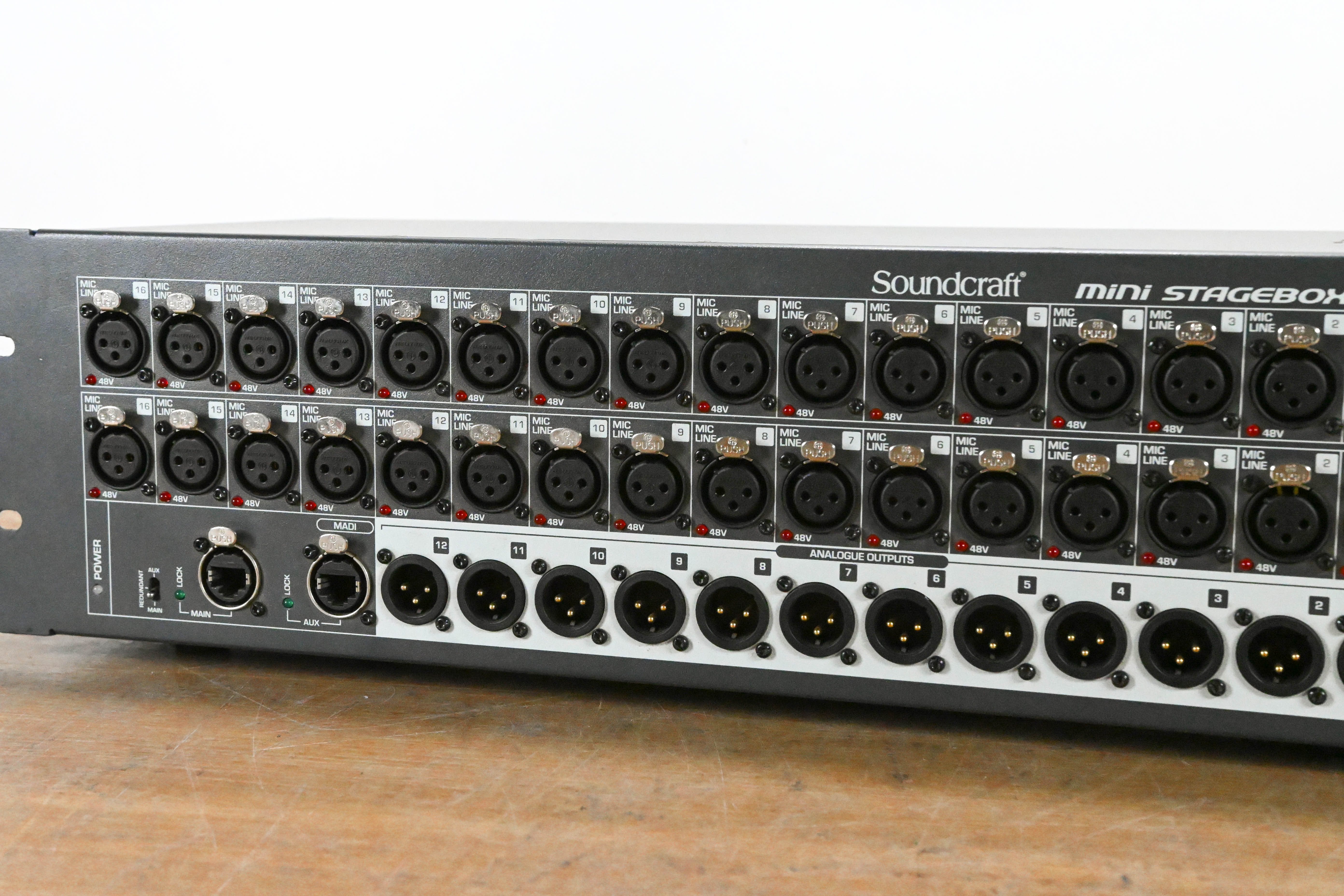 Soundcraft Mini Stagebox 32i EU 32-Channel Digital Stage Box