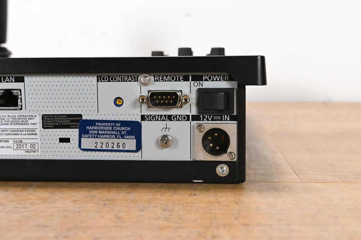 Panasonic AW-RP120G Remote Camera Controller (NO POWER SUPPLY)