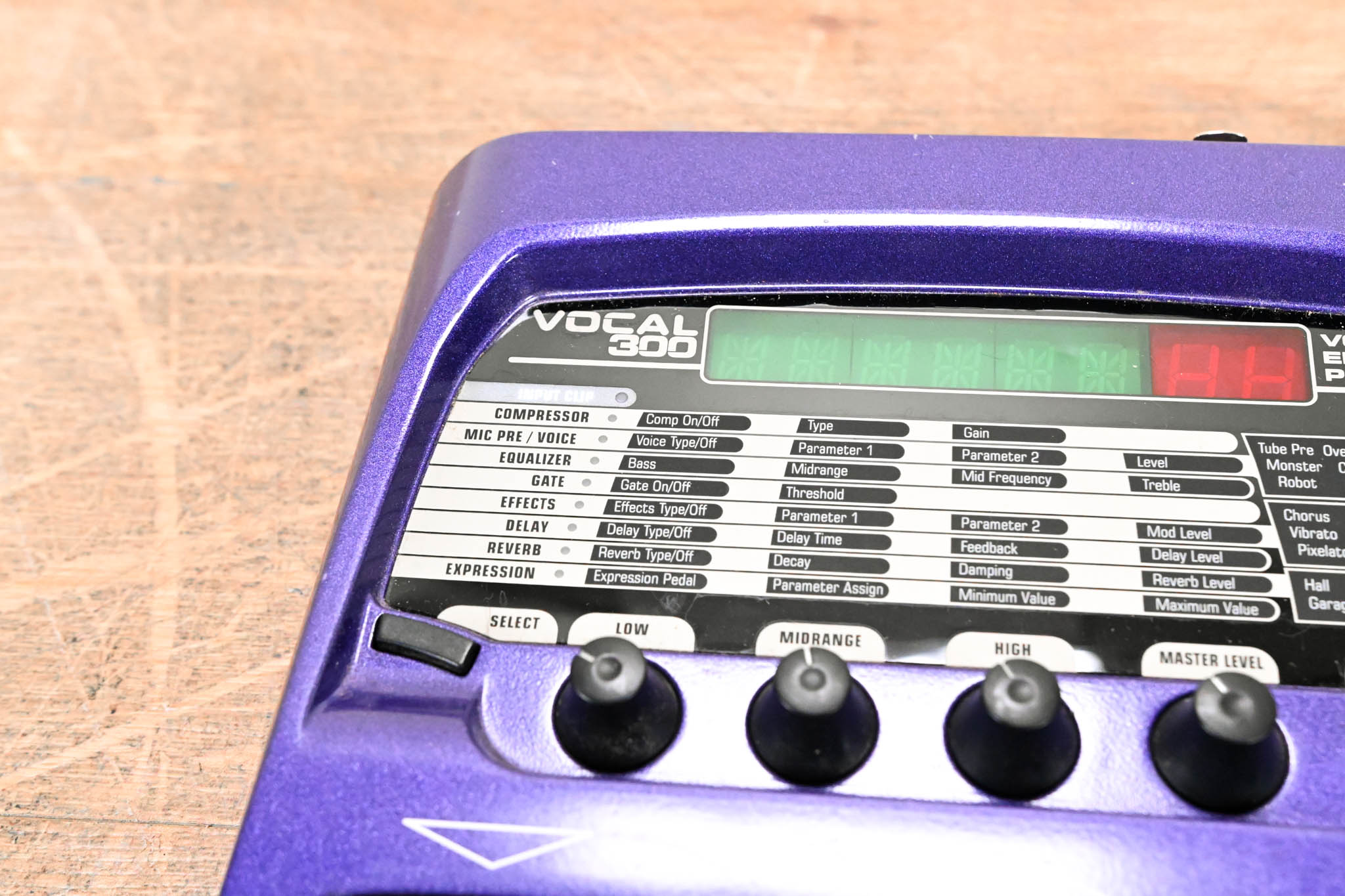 DigiTech Vocal 300 Vocal Effects Processor (NO POWER SUPPLY)