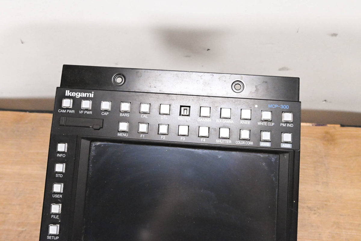 Ikegami MCP-300 Network Master Control Panel (NO POWER SUPPLY)