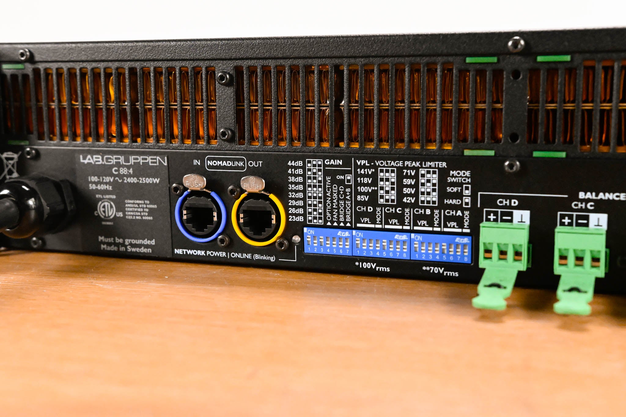 Lab Gruppen C 88:4 4-Channel Power Amplifier