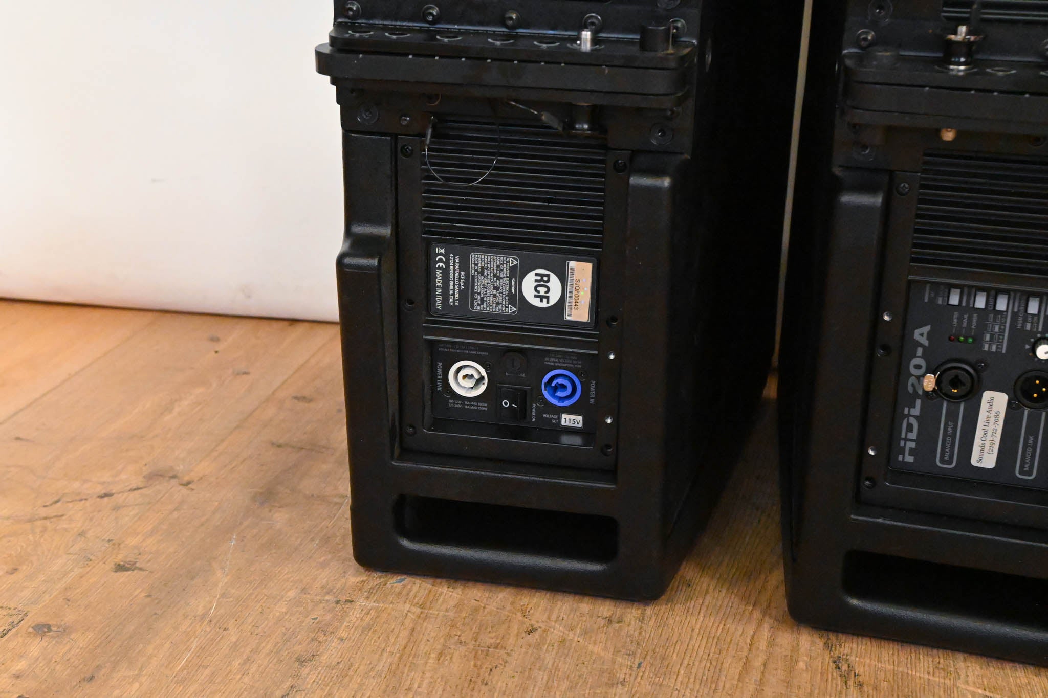 RCF HDL-20A Active Line Array Module (PAIR)