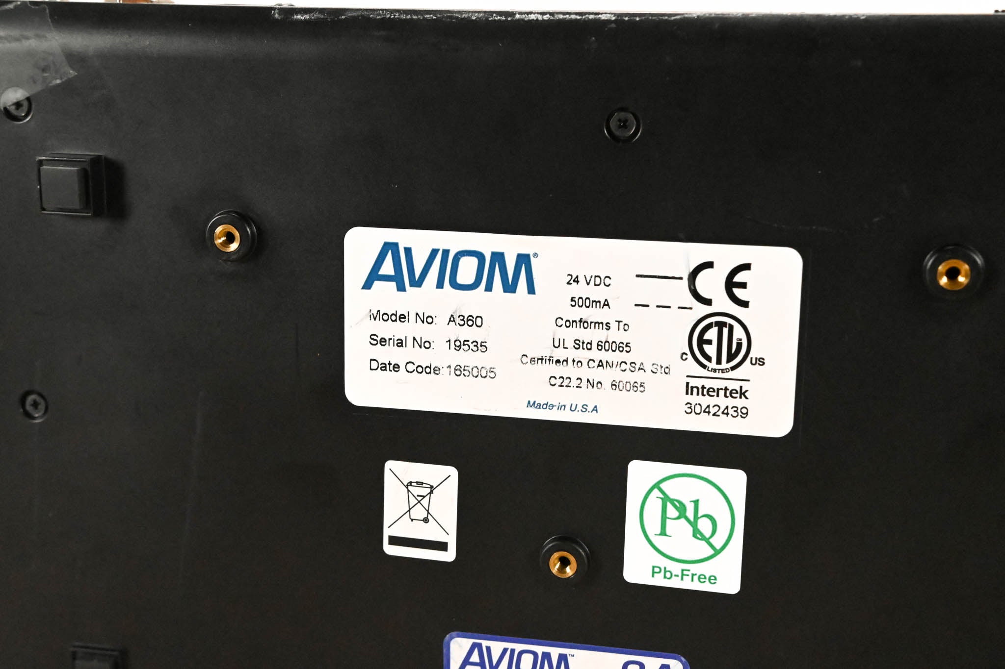 Aviom A360 36-Channel Personal Mixer