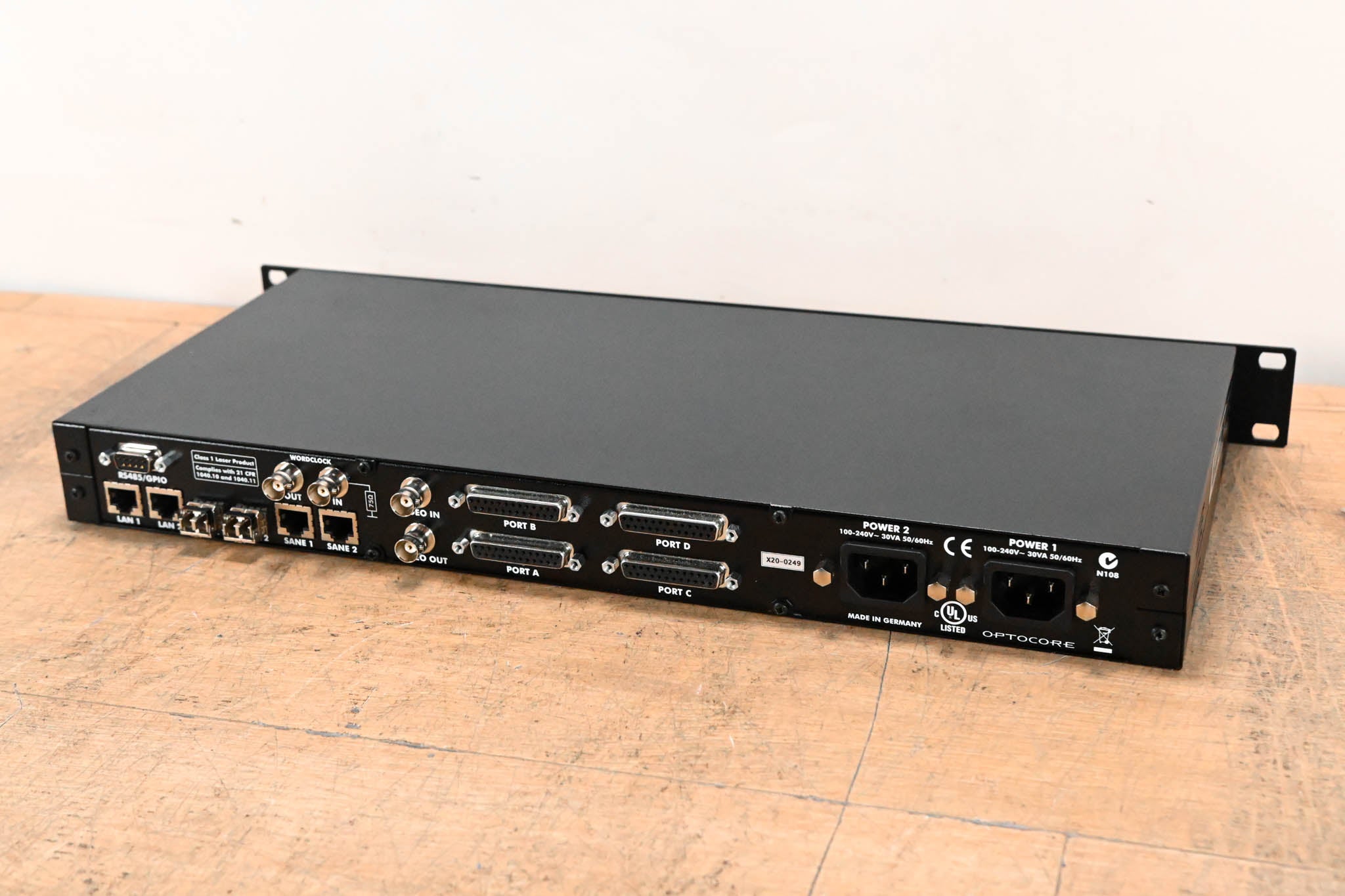 Optocore DD32R FX Network AES3 I/O Device