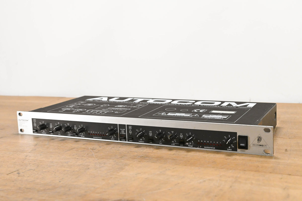 Behringer MDX 1000 Autocom 2-Channel Compressor/Limiter