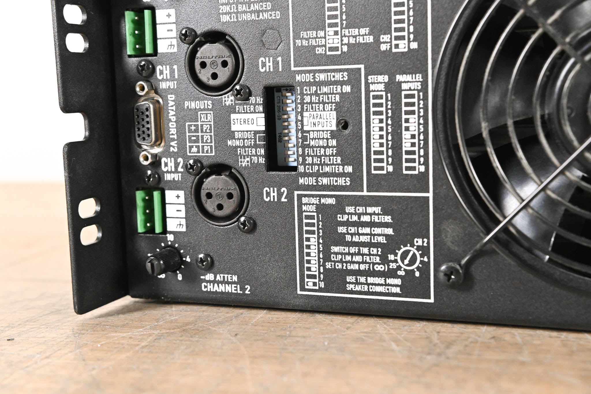 QSC ISA750 2-Channel Power Amplifier