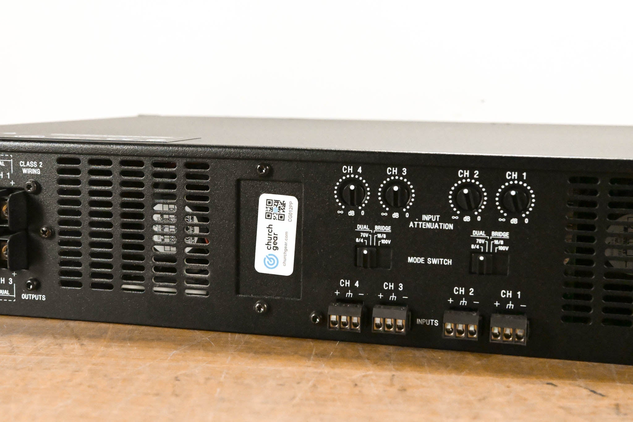 Crown CTs 4200 Four-Channel, 260W Power Amplifier