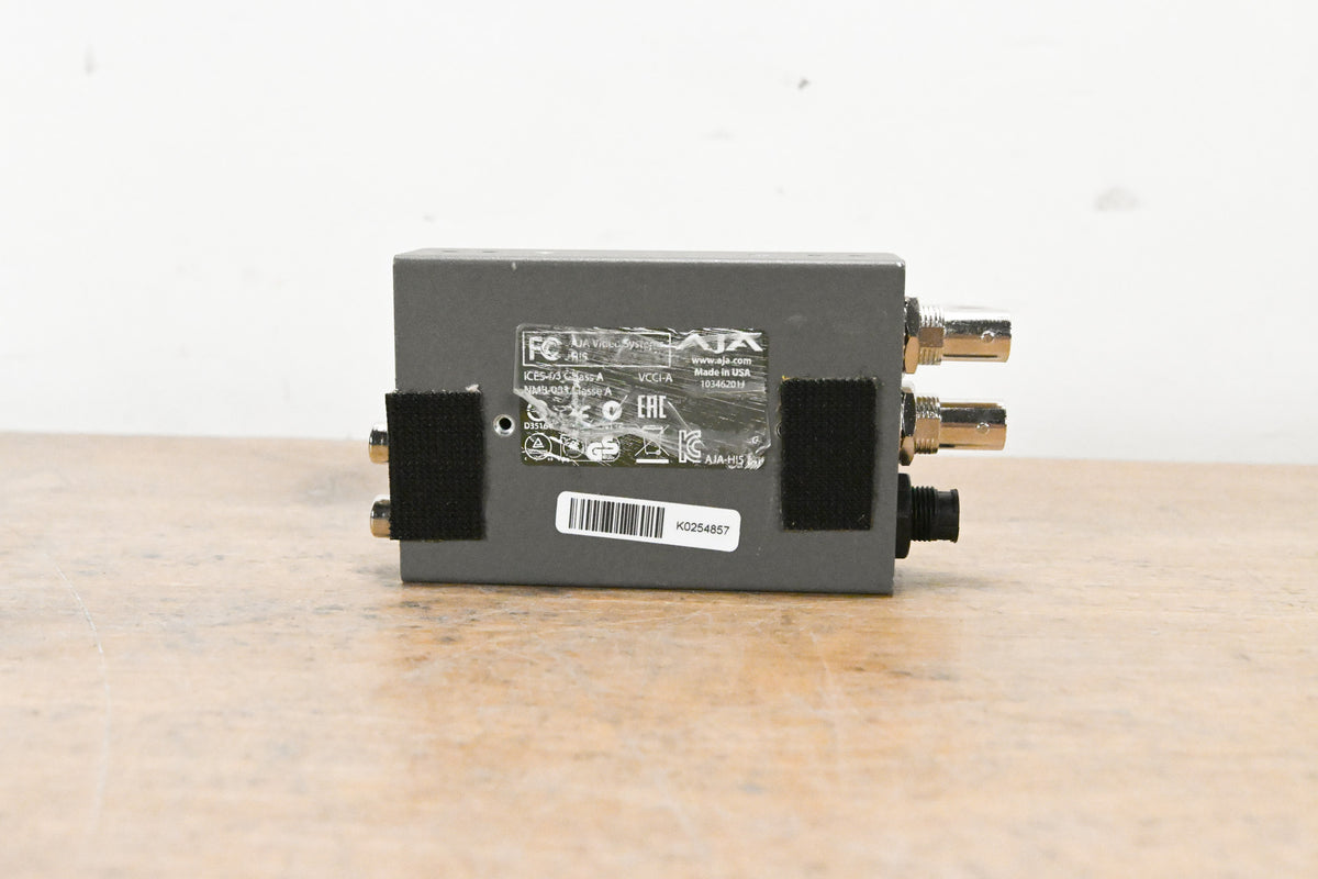AJA HI5 HD/SD-SDI to HDMI Video and Audio Converter (NO POWER SUPPLY)