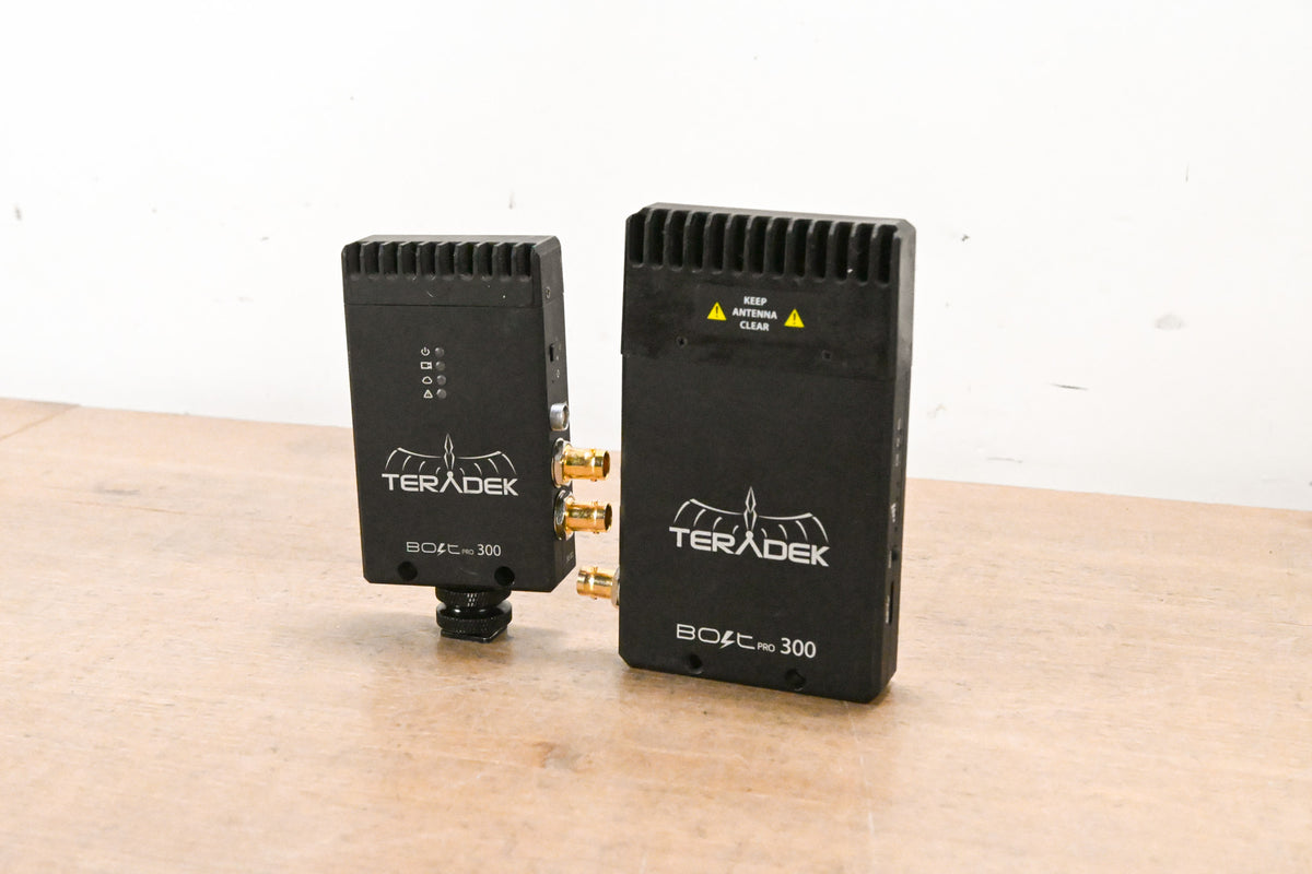 Teradek Bolt Pro 300 3G-SDI Wireless Transmitter-Receiver Set (NO PSU)