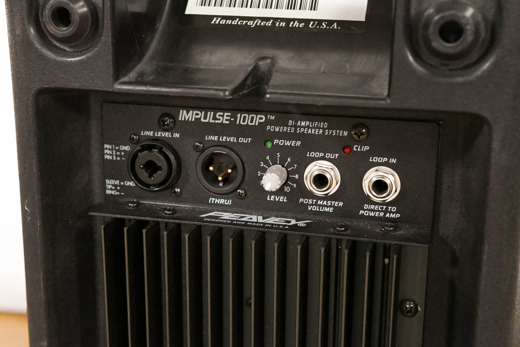 Peavey Impulse 100p 10" Bi-Amplified PA Speaker