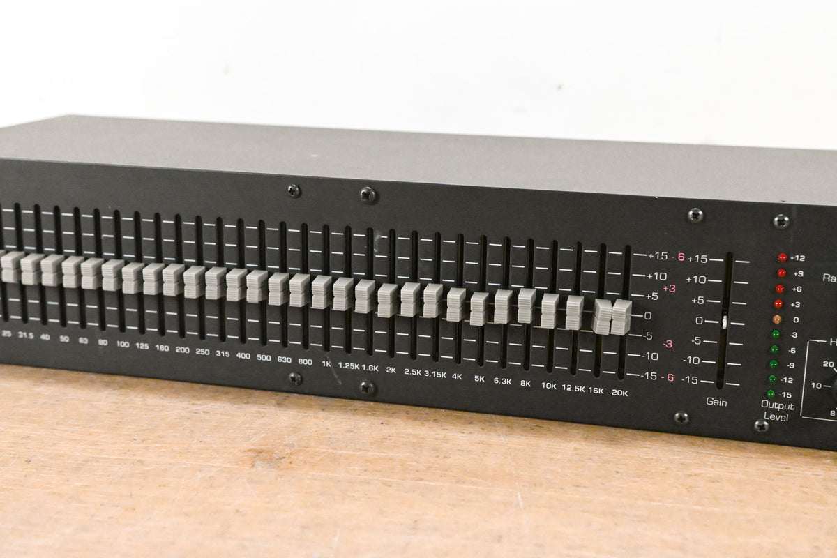 Ashly GQ131 One Third Octave 31-Band Graphic Equalizer