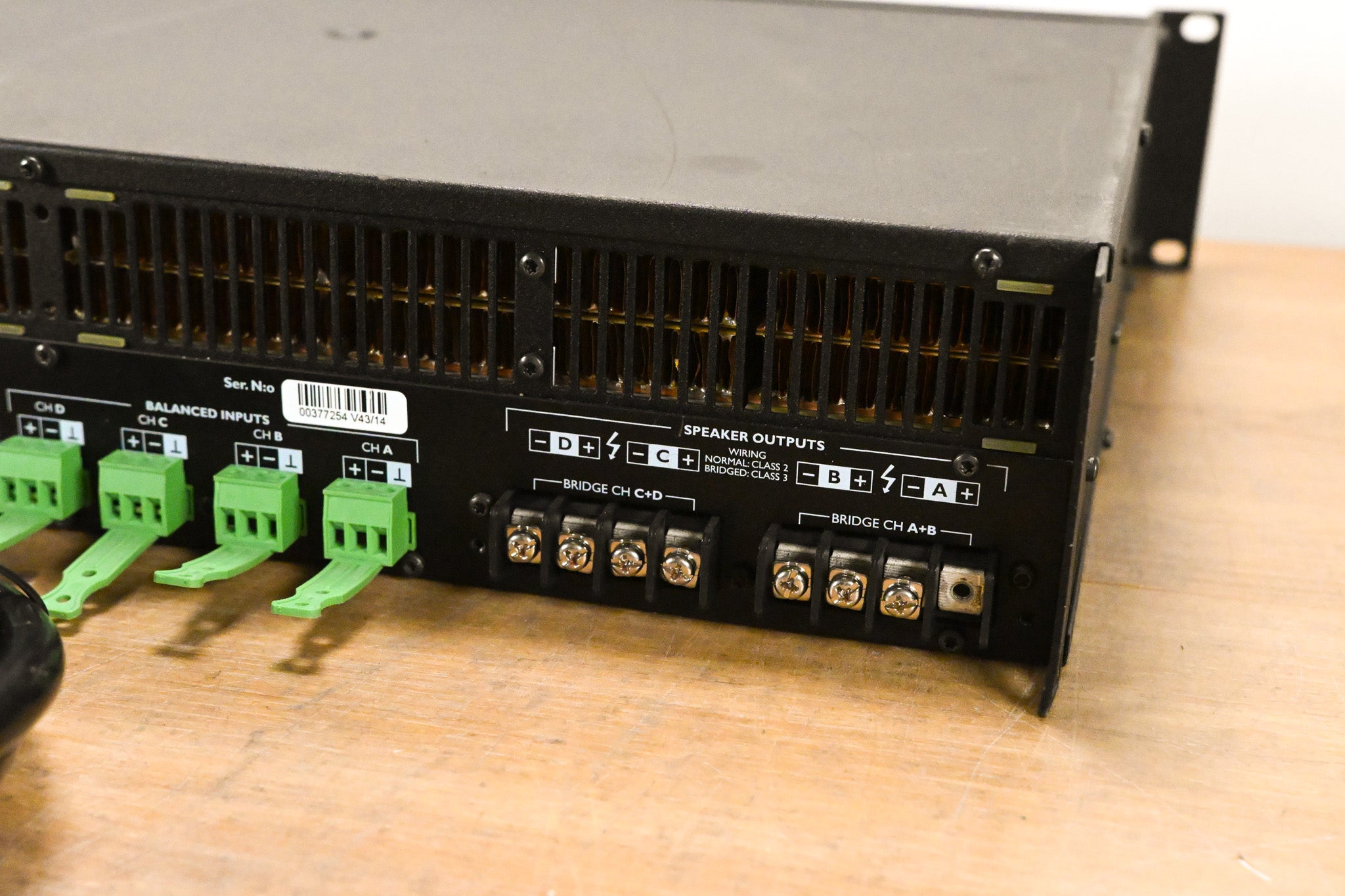 Lab Gruppen C 16:4 1600W Four-Channel Power Amplifier