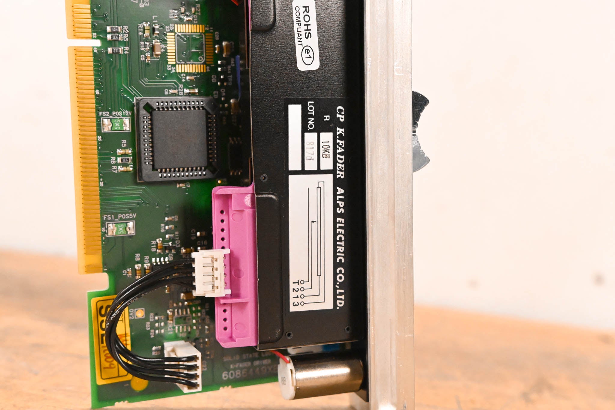 Solid State Logic C300 HD Motorized Fader Module – ALPS K-Fader Assembly