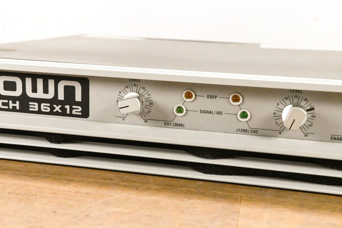Crown Macro-Tech 36x12 2-Channel Power Amplifier