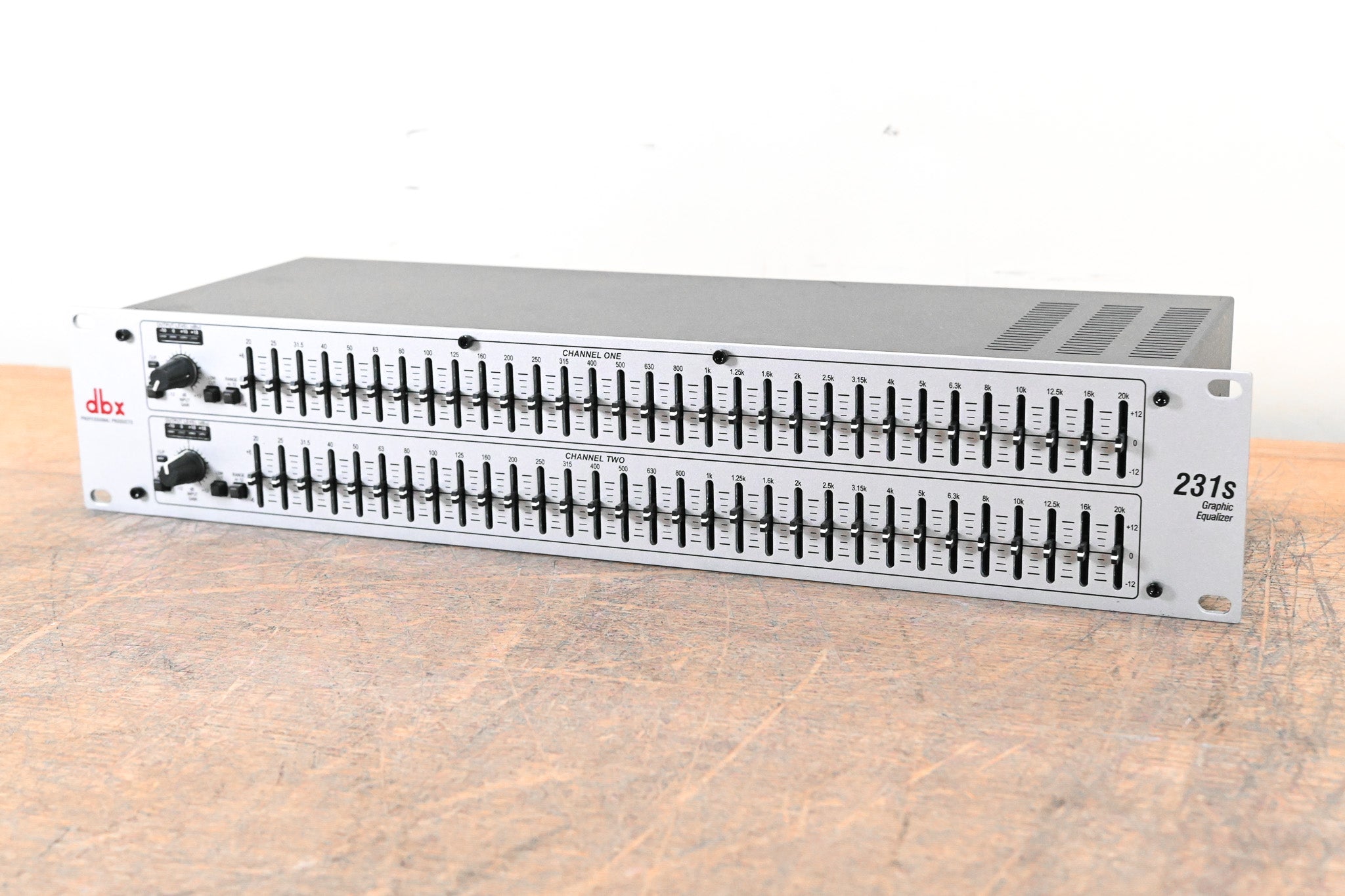 dbx 231s Two-Channel 31-Band Equalizer