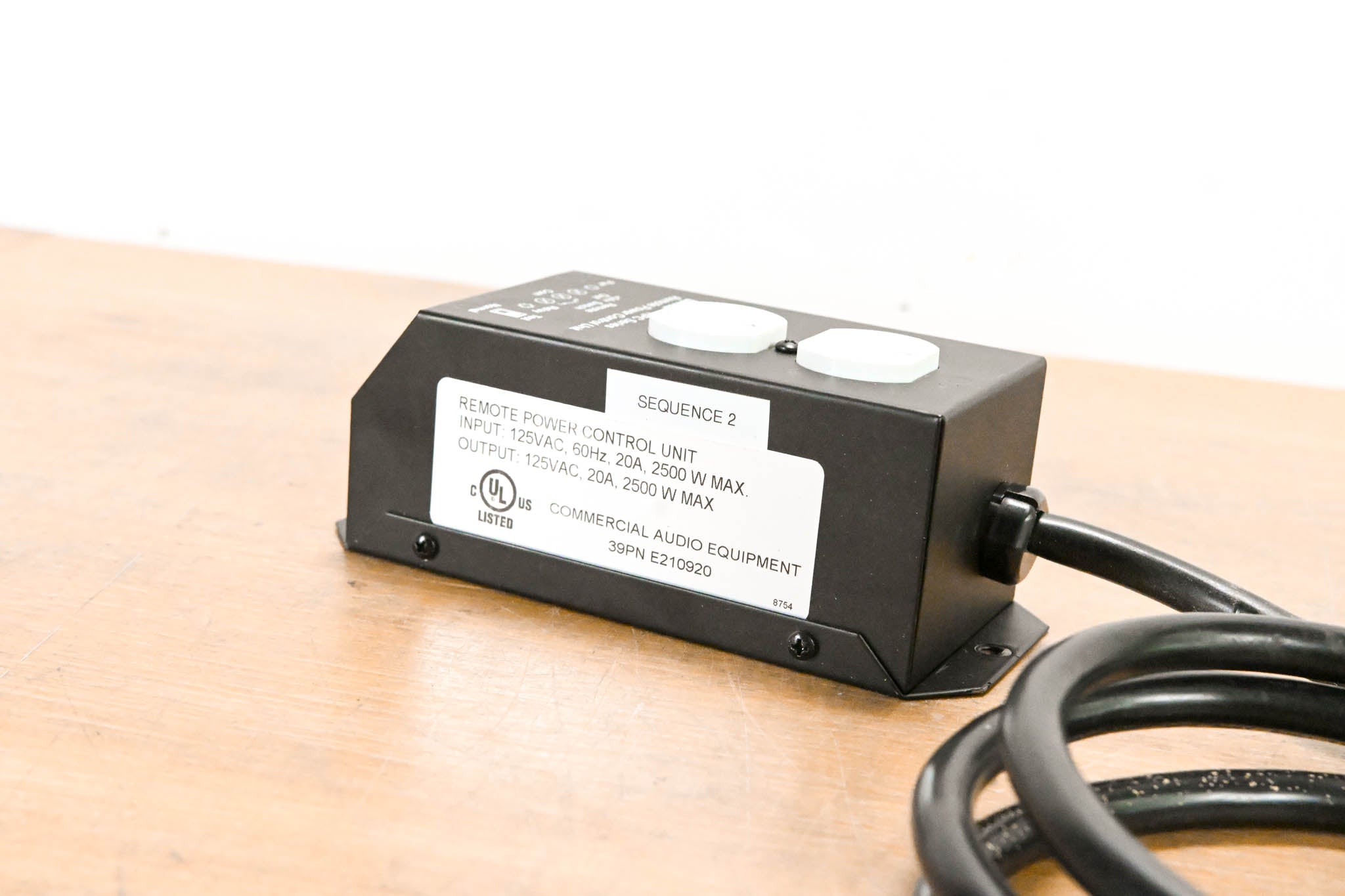 Lowell RPC-1-20A 20A Remote Power Control Unit