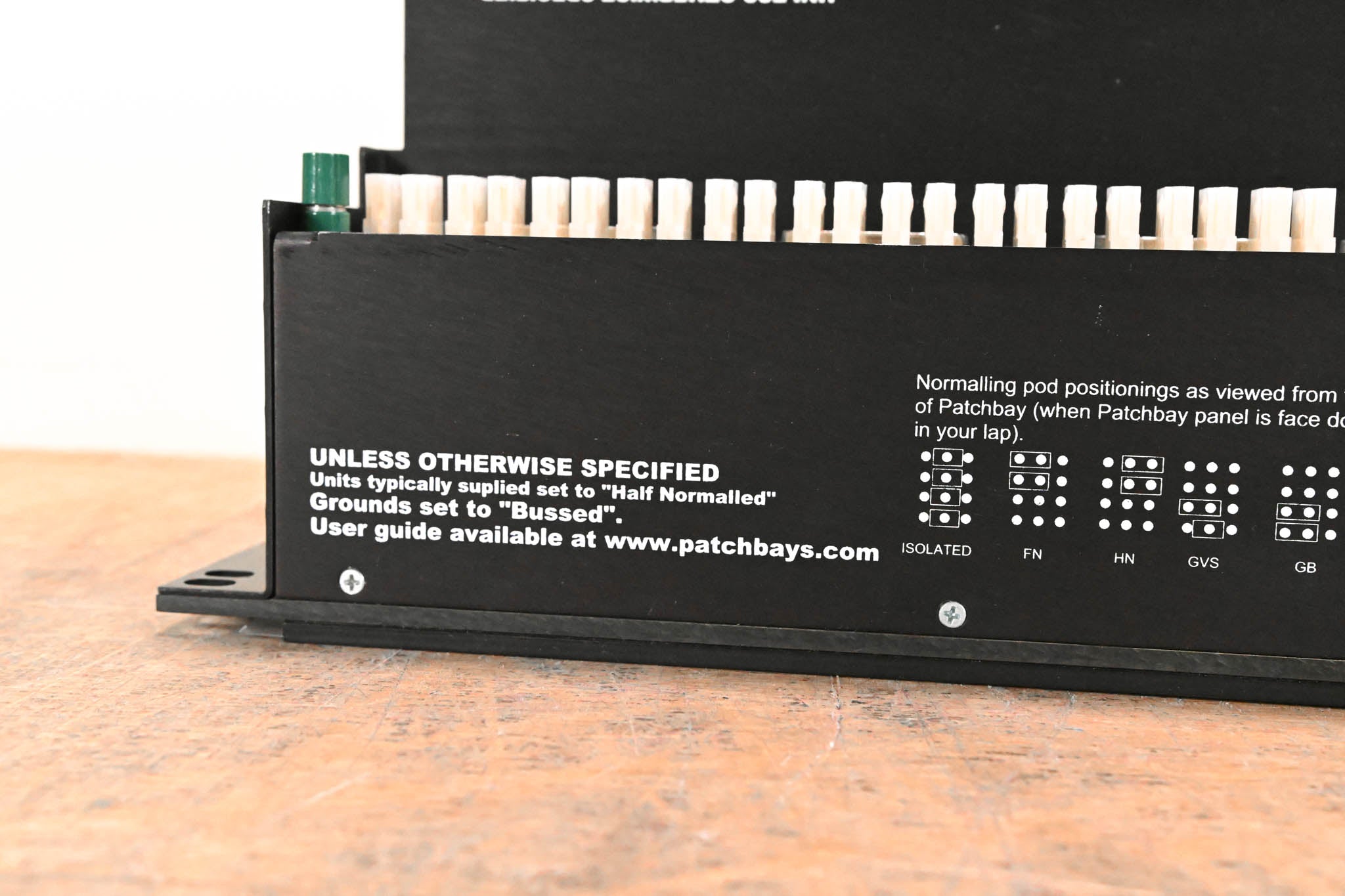 Audio Accessories WE31DB2-9615-SH 2x48 1.5RU TT Patchbay
