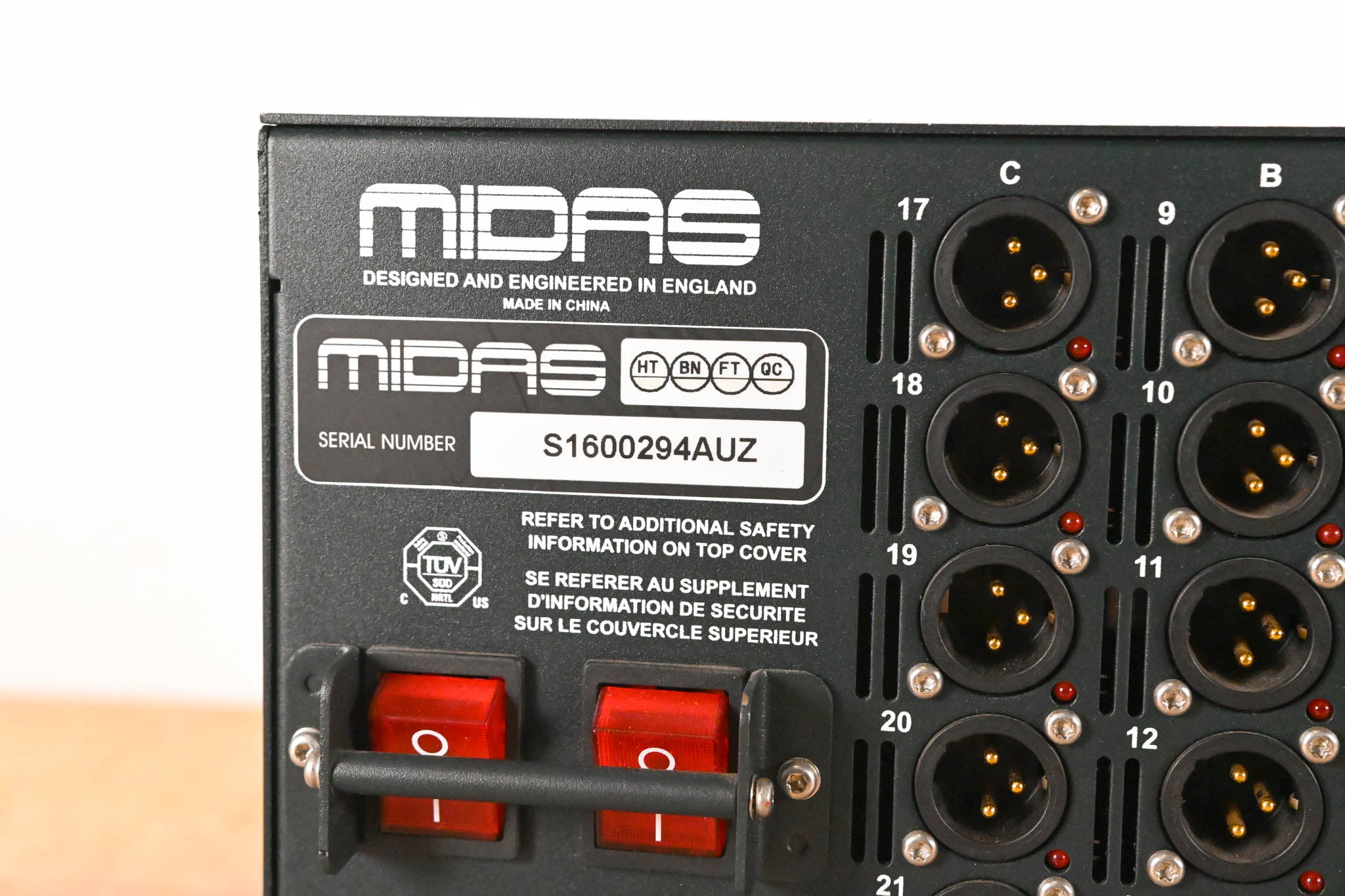 Midas DL231 24x24 Active Microphone Splitter