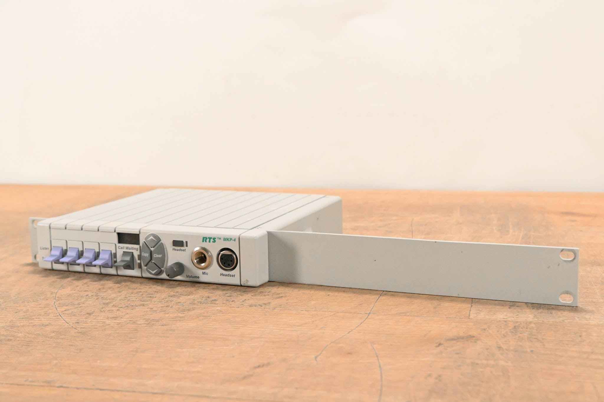 RTS MKP-4 4-Position Rackmount/Desktop Keypanel  - 4 pin