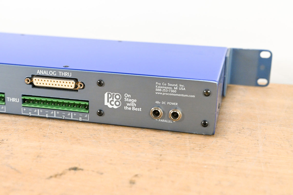 ProCo Momentum mi8 Digital Snake System (NO POWER SUPPLY)