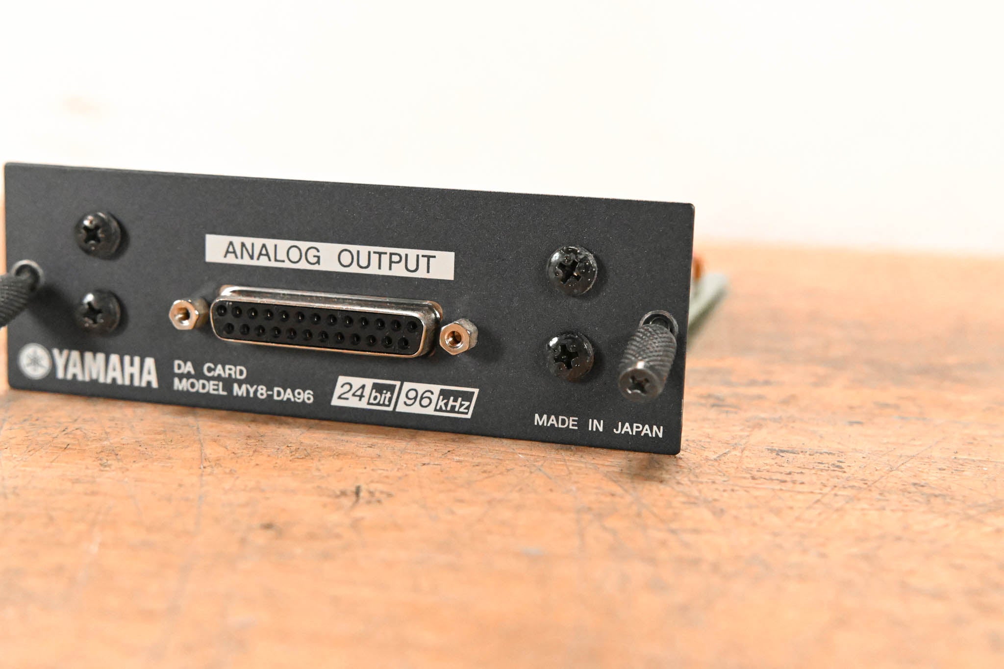 Yamaha MY8-DA96 24-bit, 96kHz 8-Channel Analog Output Card