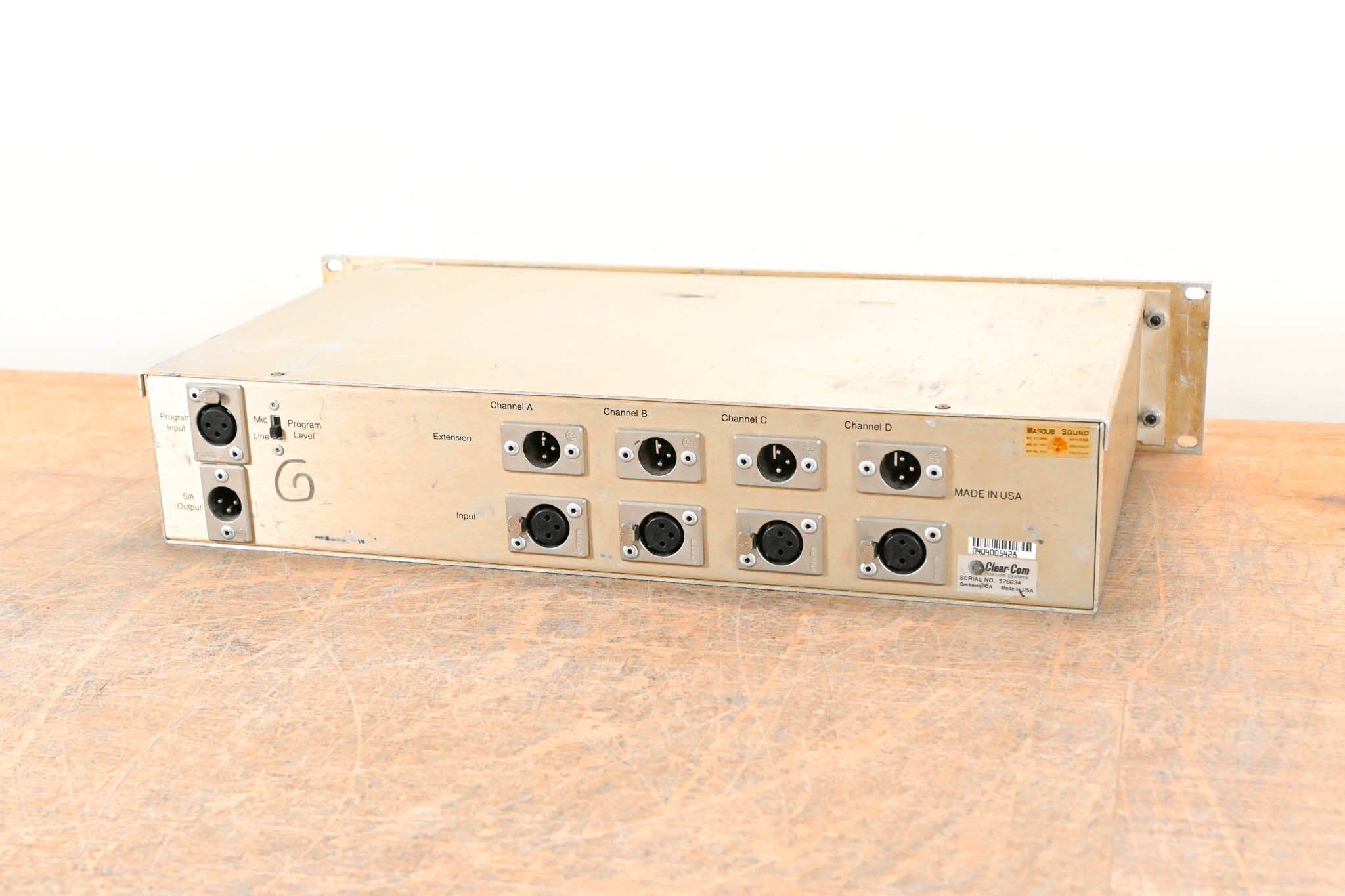 Clear-Com RM-400A 4-Channel Remote Station