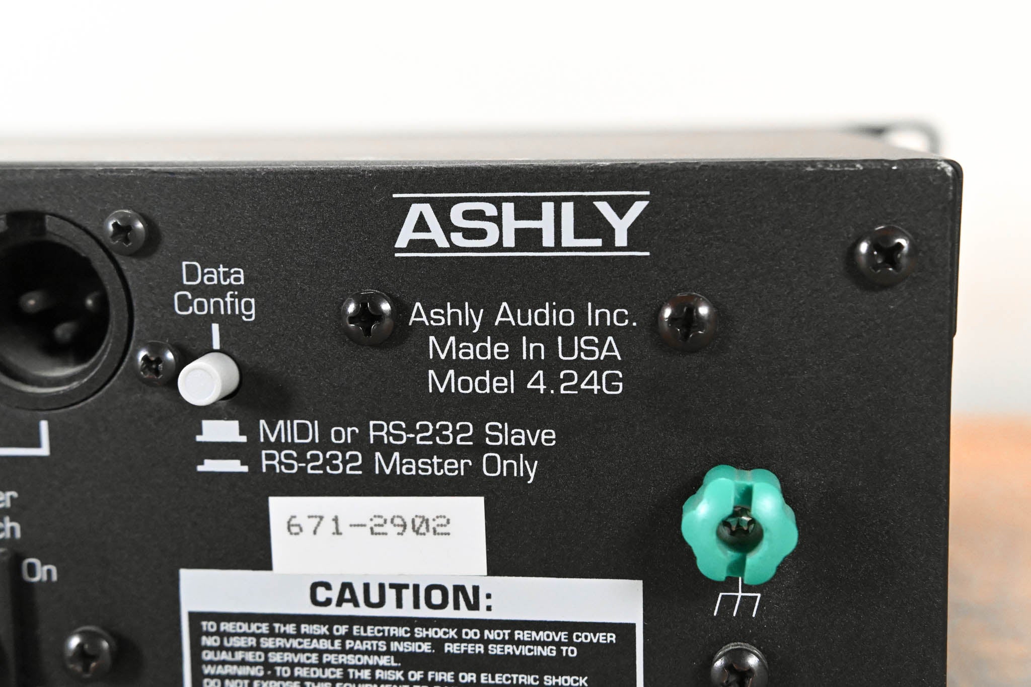 Ashly Protea System II 4.24G 4-Channel Digital Graphic Equalizer