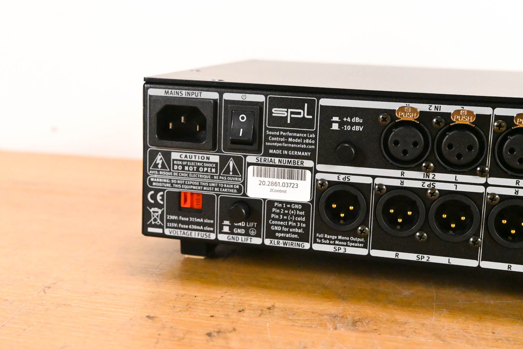 SPL 2Control Dual-Channel Monitor Controller