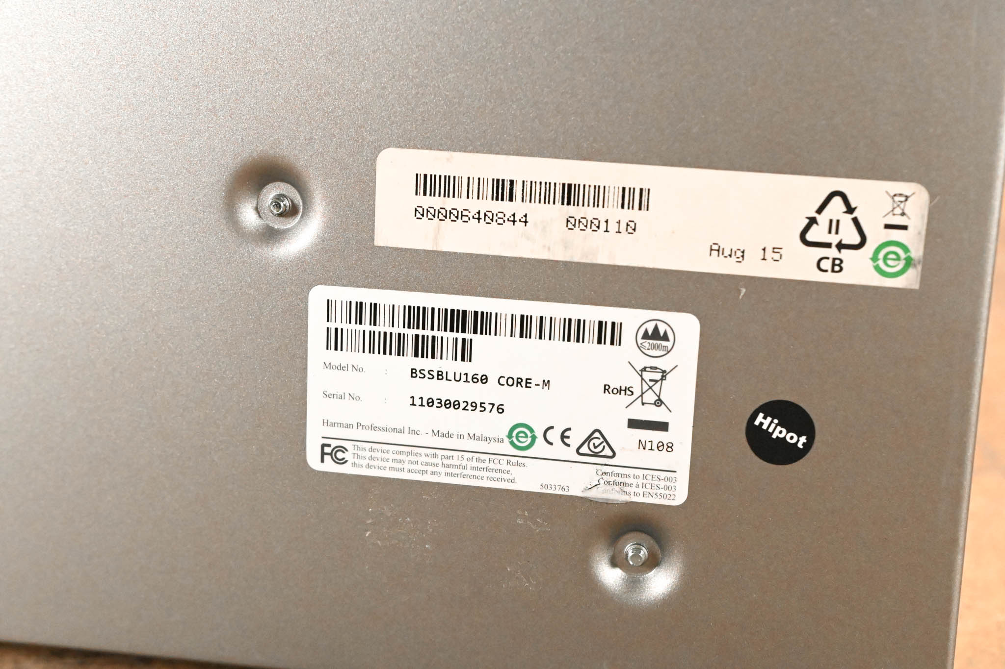 BSS London BLU-160 Networked Signal Processor