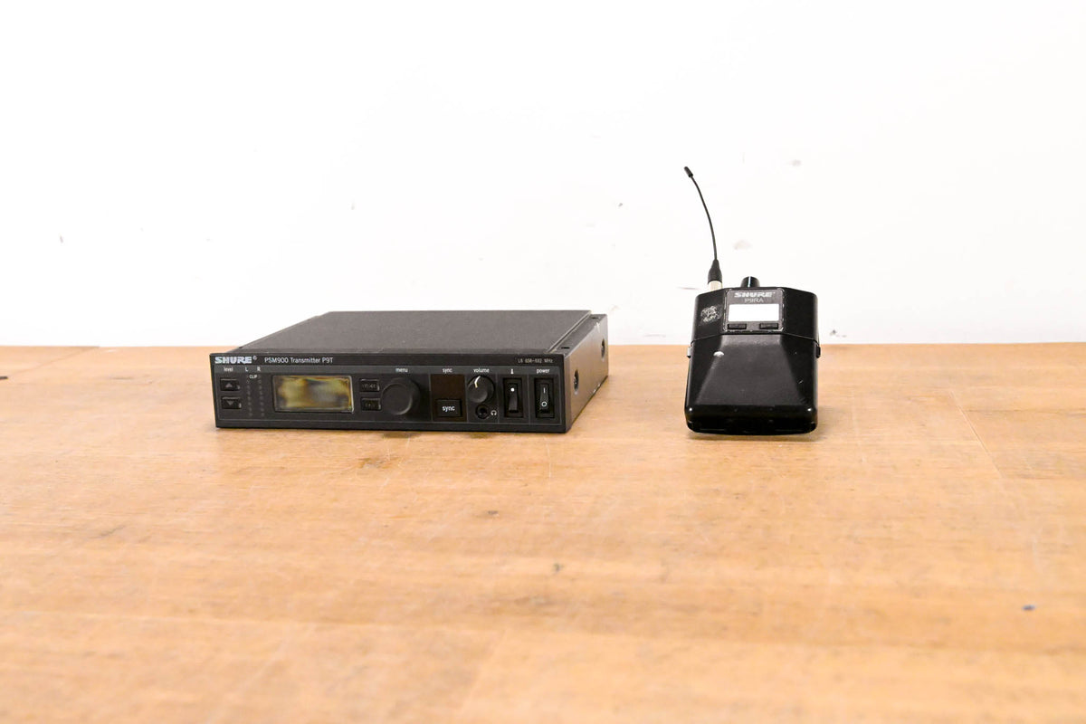 Shure PSM 900 Wireless IEM System L6 Band: 656-692 MHz (NO POWER SUPPLY)