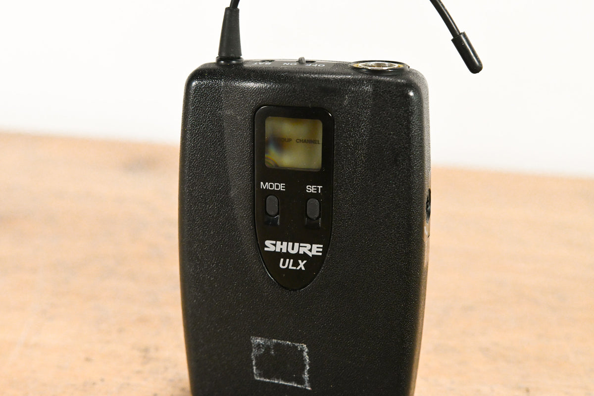 Shure ULXP14 Bodypack Wireless System J1 Band 554-590MHz NO POWER SUPPLY