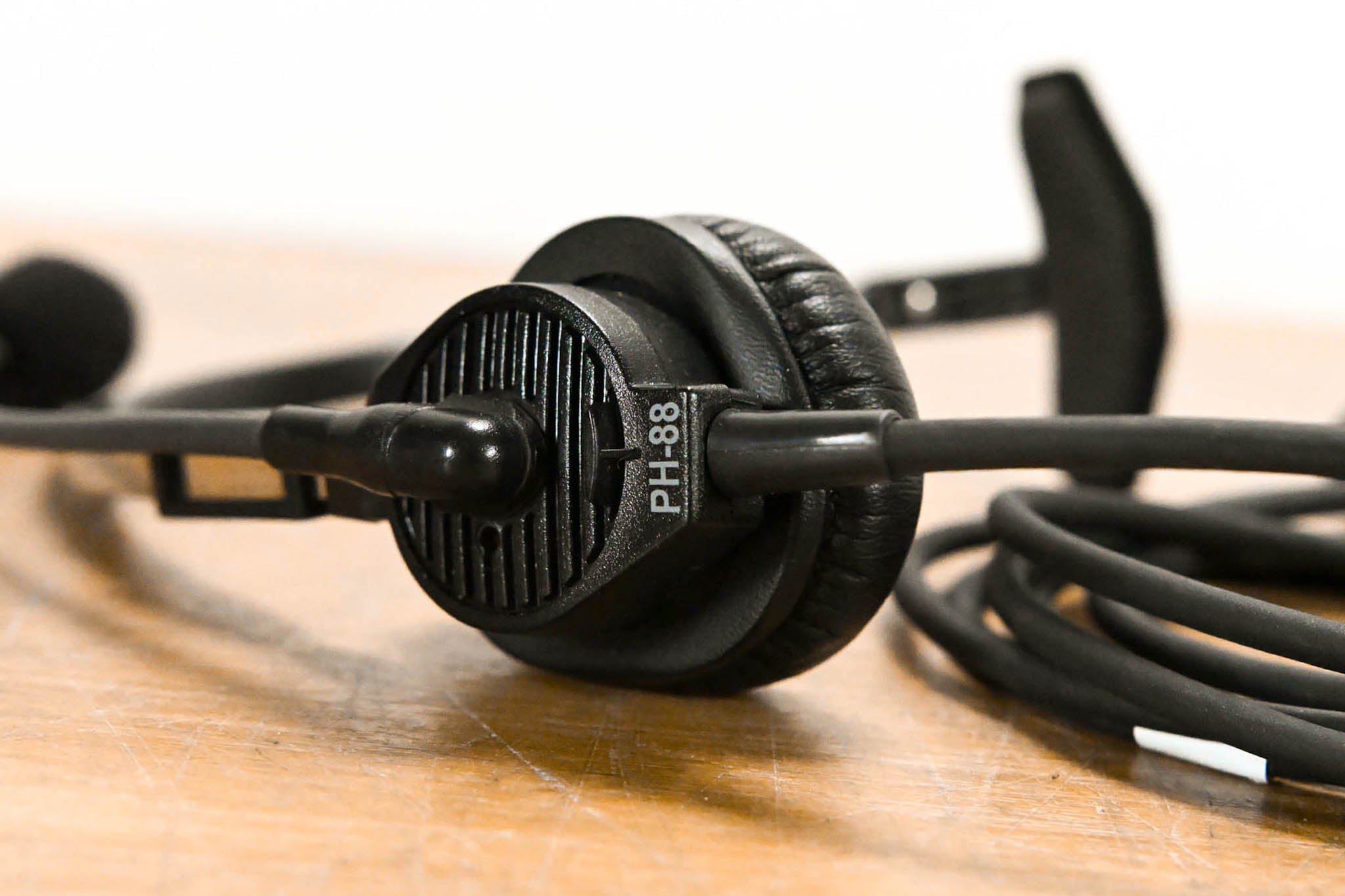 RTS PH-88 Single-Sided Headset with Flexible Dynamic Boom Microphone