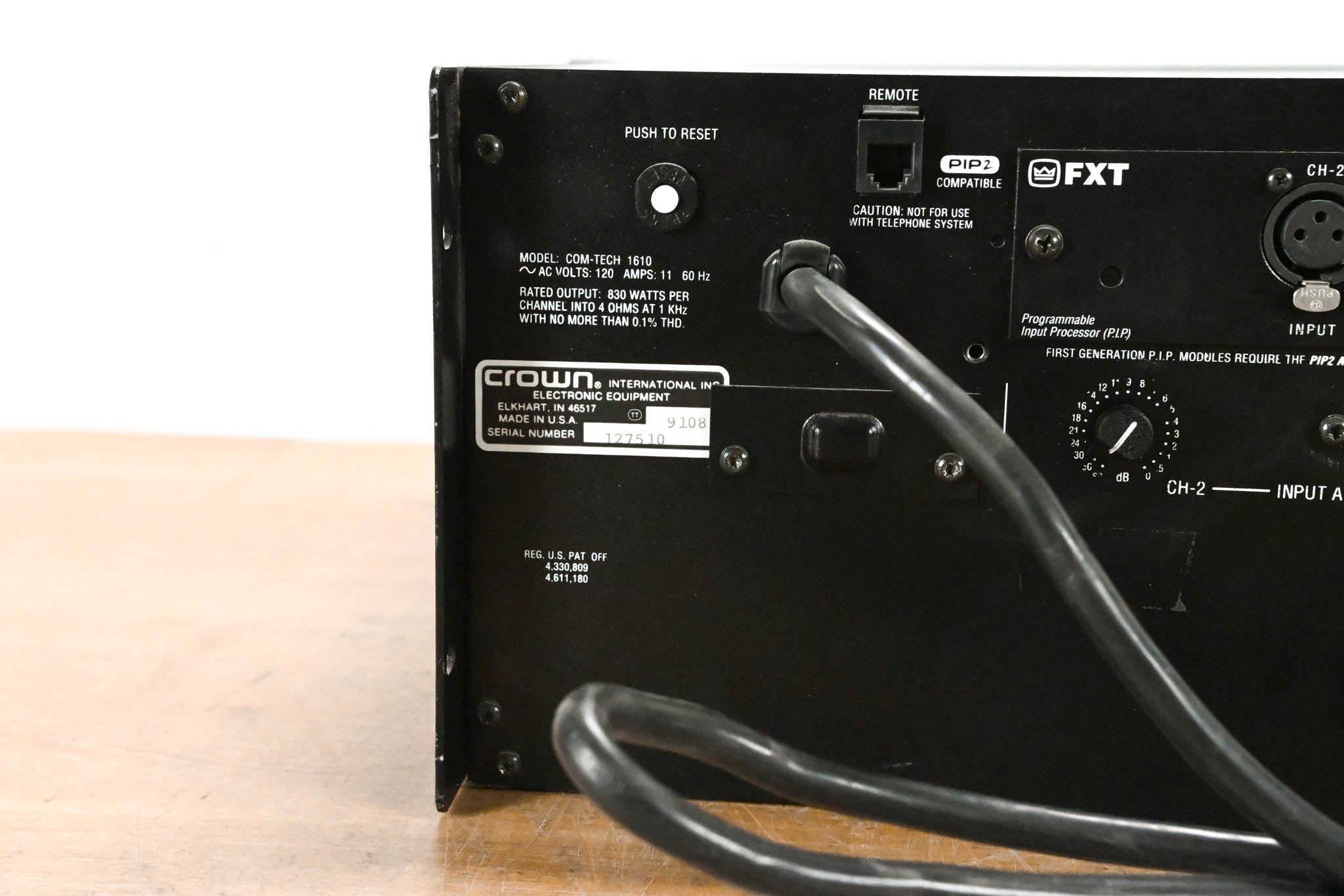 Crown Com-Tech 1610 2-Channel Power Amplifier