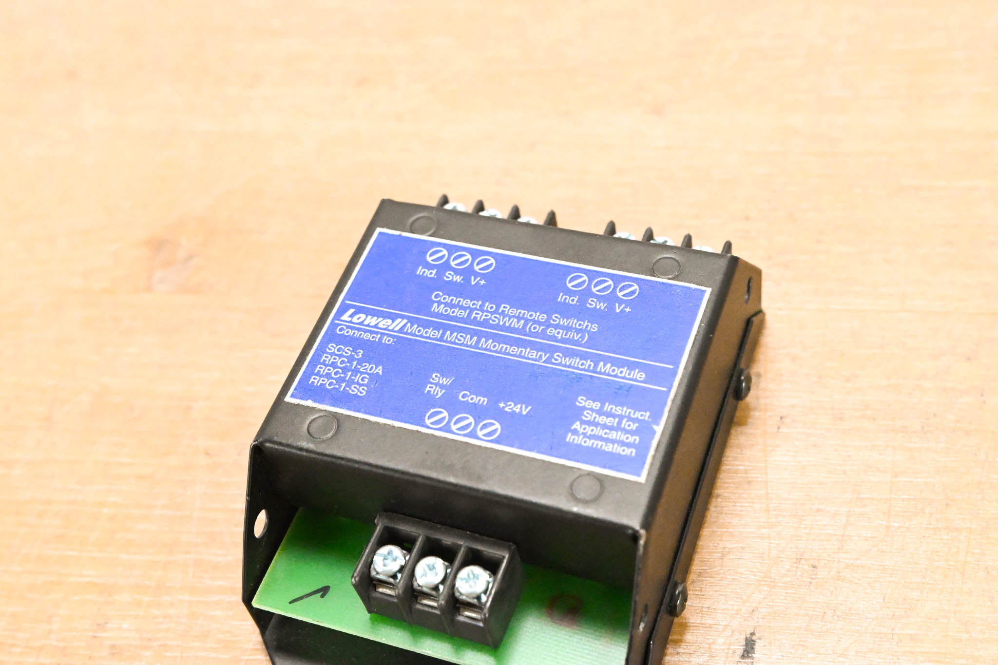 Lowell MSM Momentary Switch Module