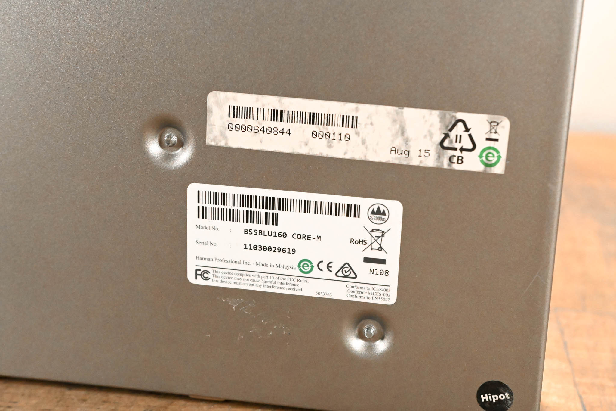 BSS London BLU-160 Networked Signal Processor